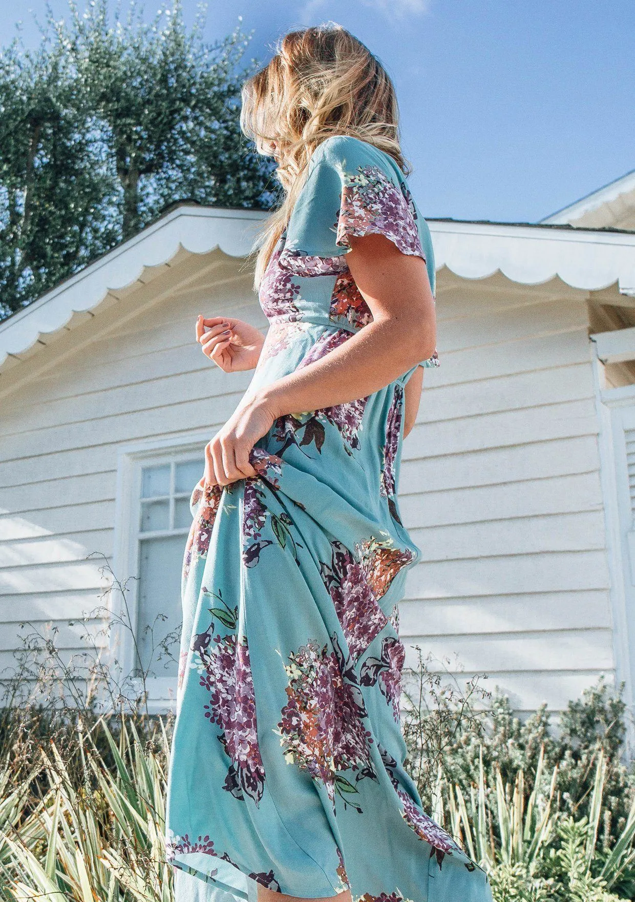 Ruby Floral Dress sold by lovestitch product image thumbnail 5