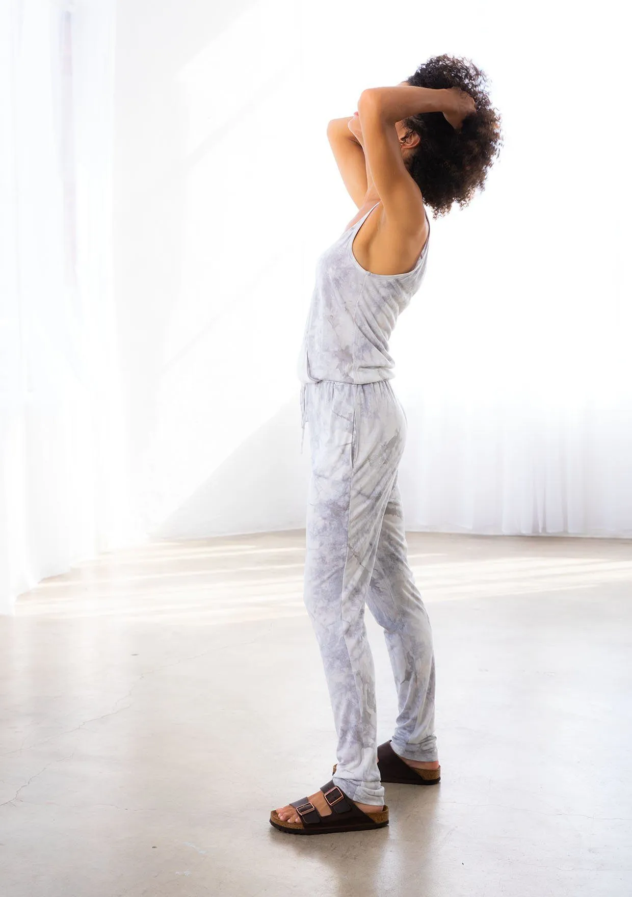 Moon Dust Tie Dye Jumpsuit sold by lovestitch product image thumbnail 3