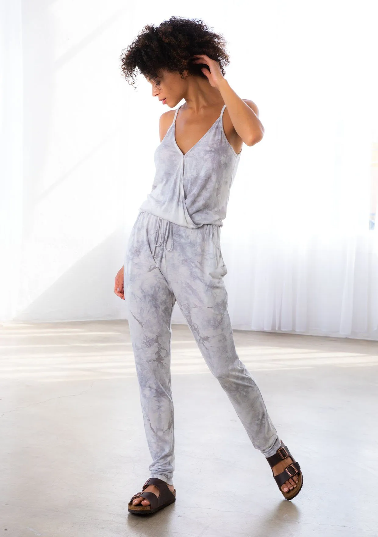 Moon Dust Tie Dye Jumpsuit sold by lovestitch product image thumbnail 2