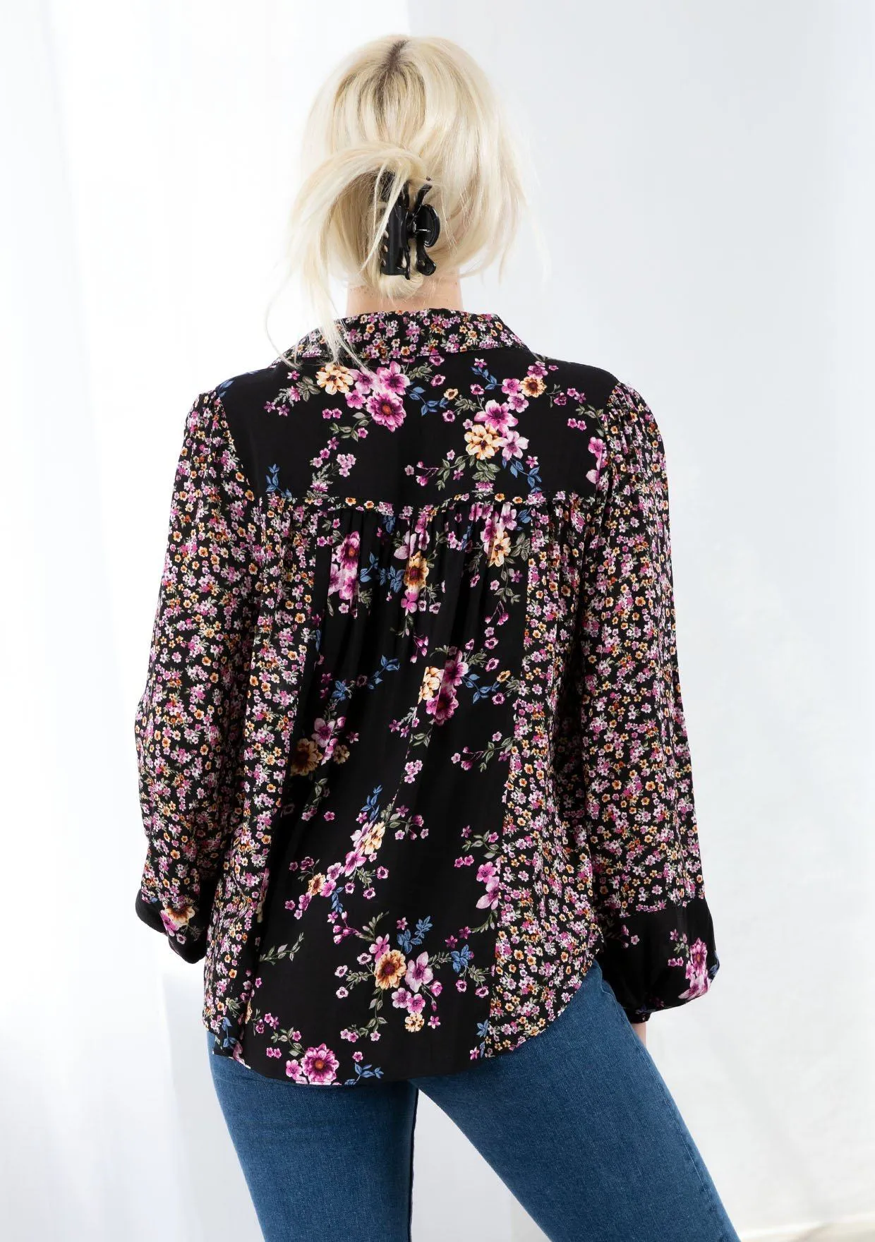 Moondance Floral Blouse sold by lovestitch product image thumbnail 4