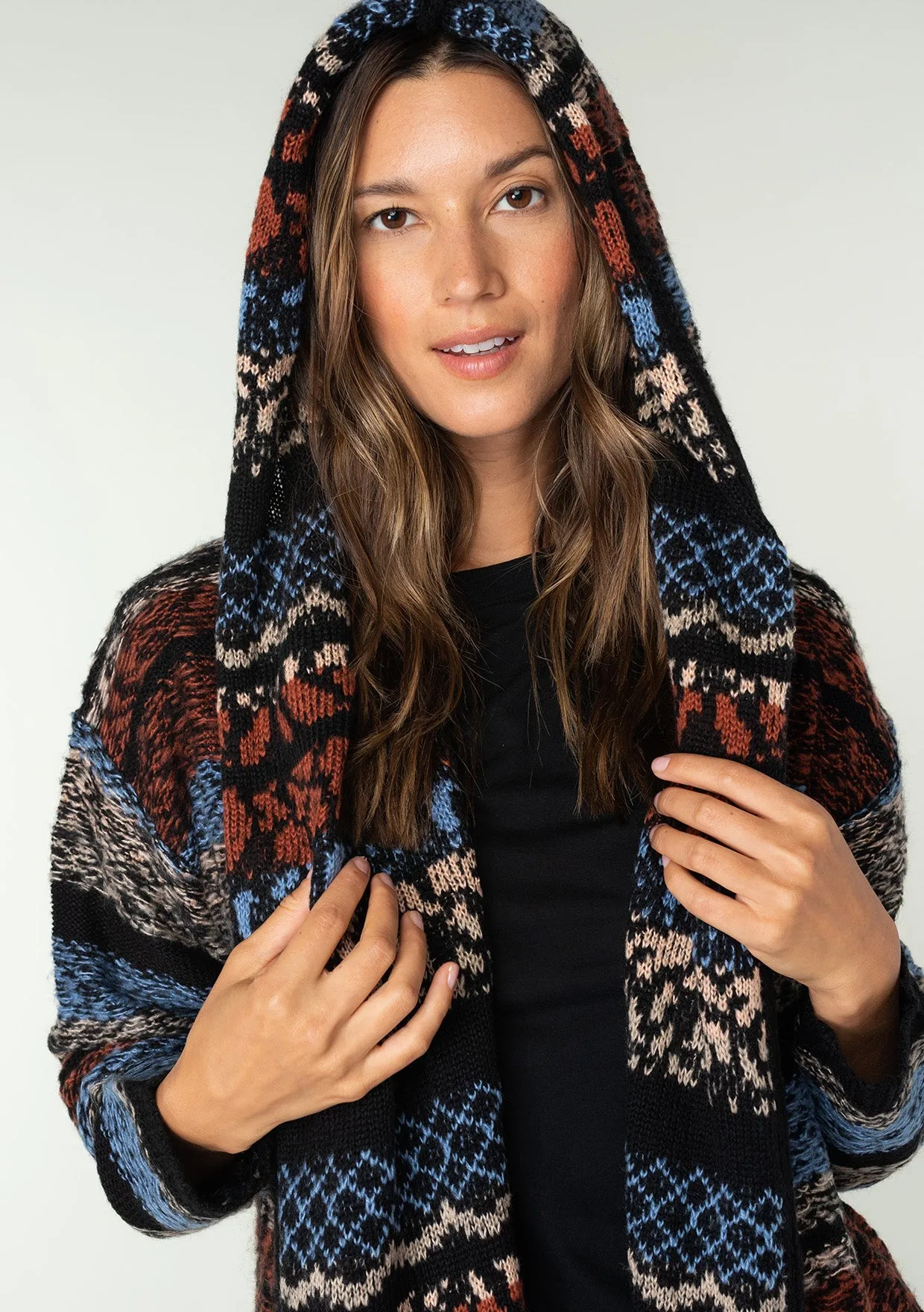 Greta Hooded Cardigan sold by lovestitch product image thumbnail 4