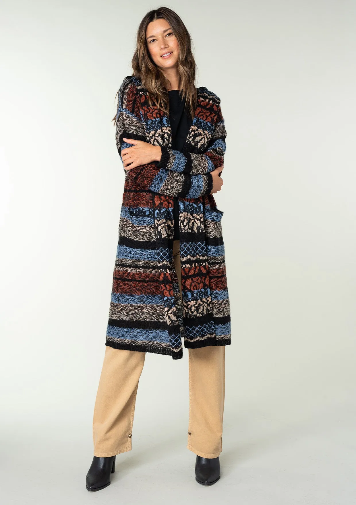 Greta Hooded Cardigan sold by lovestitch product image thumbnail 5