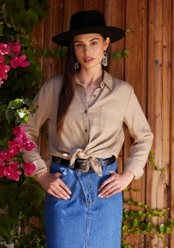 Leon Relaxed Shirt sold by lovestitch