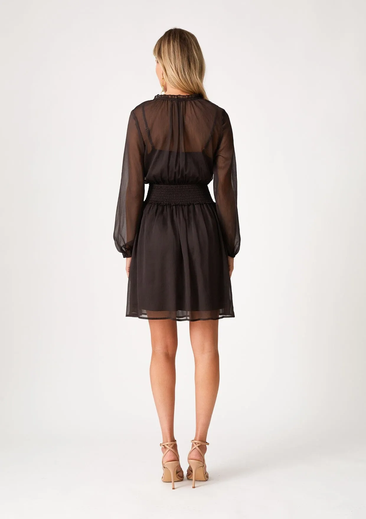 Kira Sheer Mini Dress sold by lovestitch product image thumbnail 4