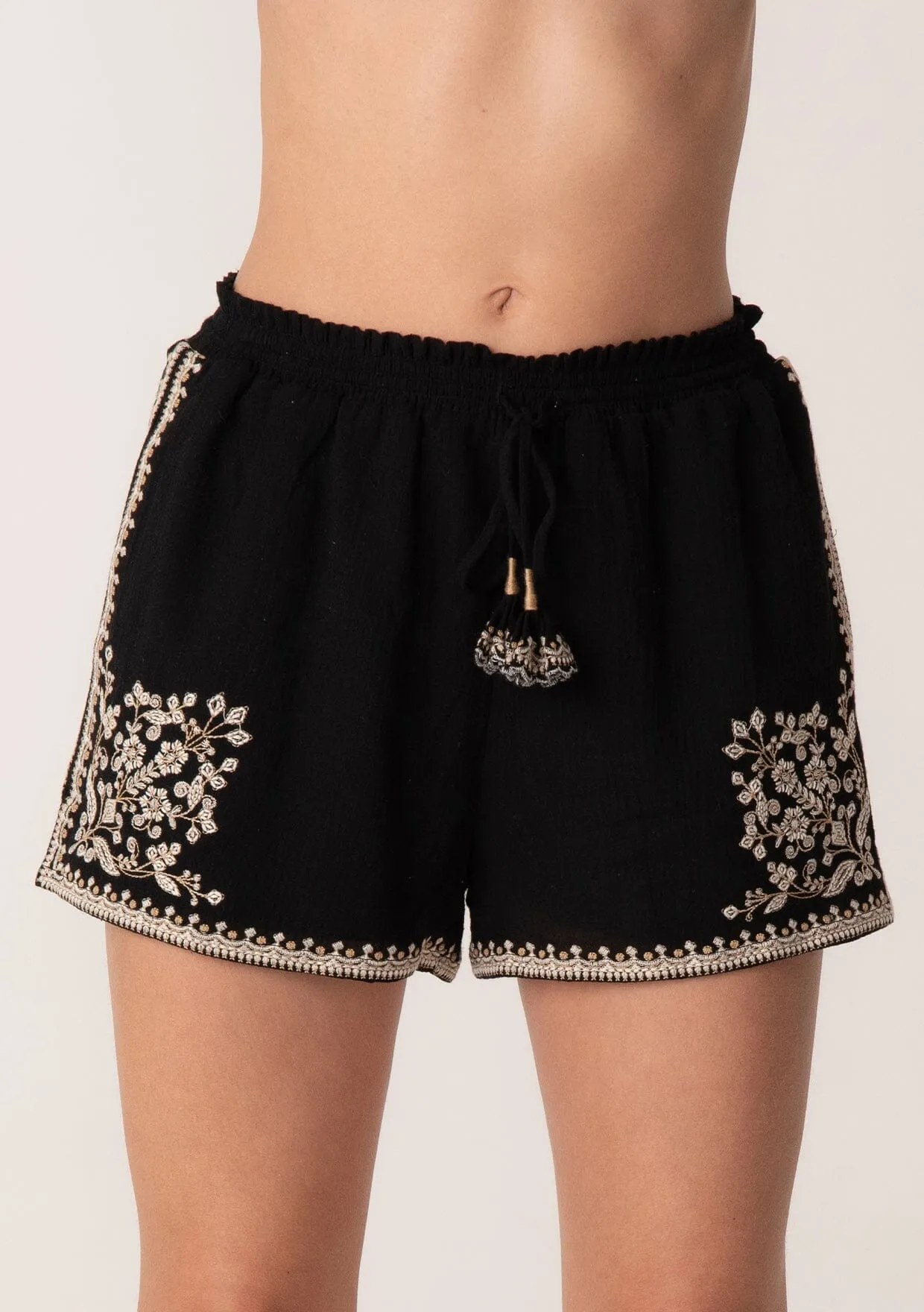Dixie Cotton Embroidered Short sold by lovestitch