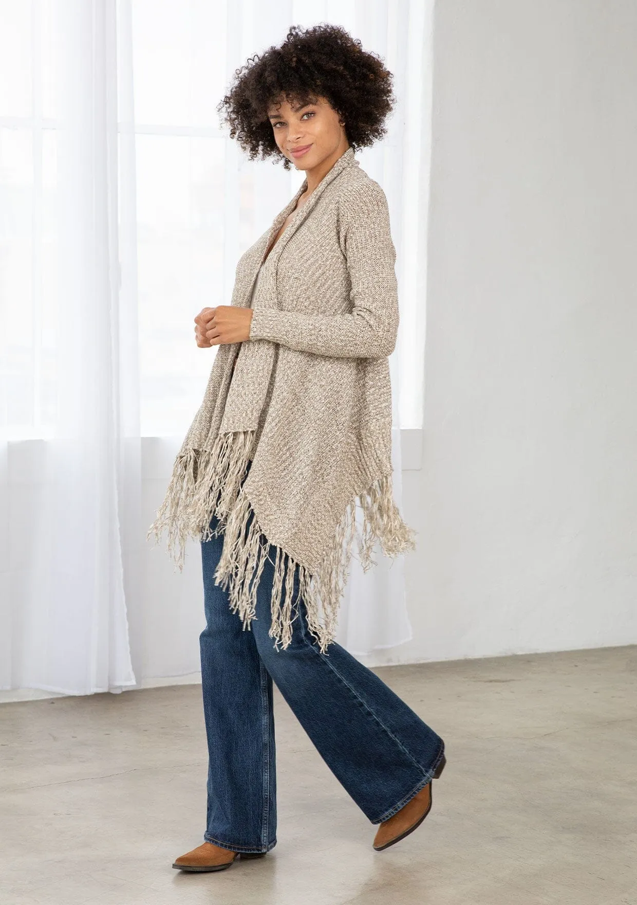 Lori Fringe Cardigan sold by lovestitch product image thumbnail 2