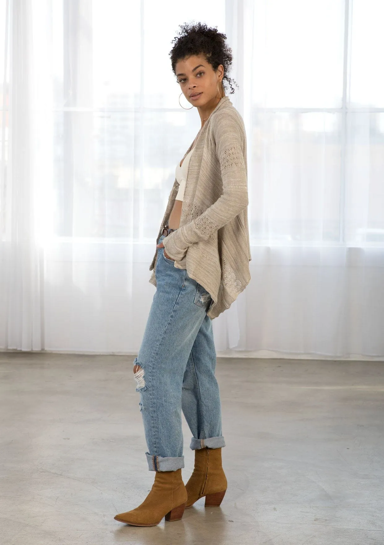 Alina Shawl Cardigan sold by lovestitch product image thumbnail 5