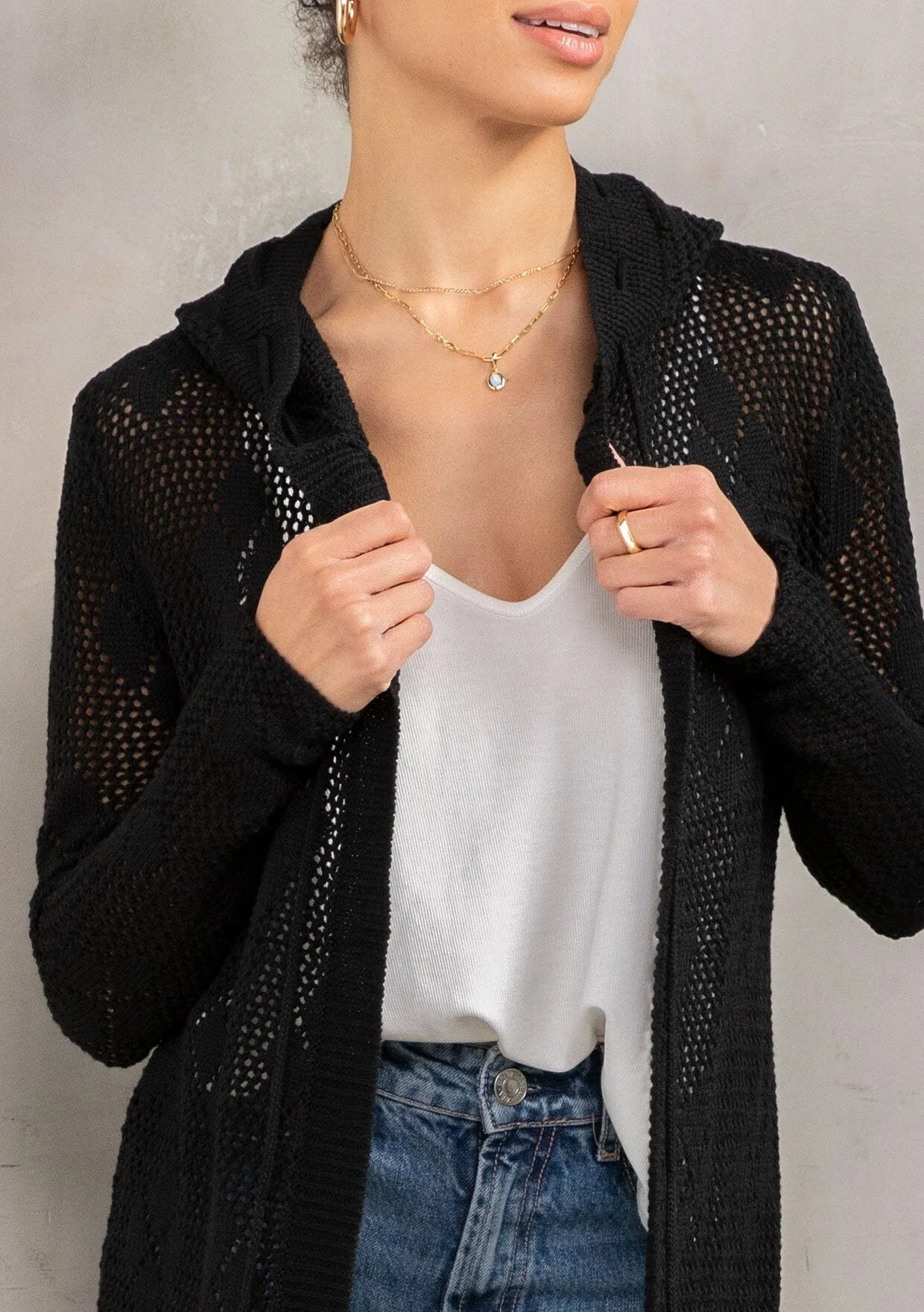 Markle Fringe Cardigan sold by lovestitch product image thumbnail 4