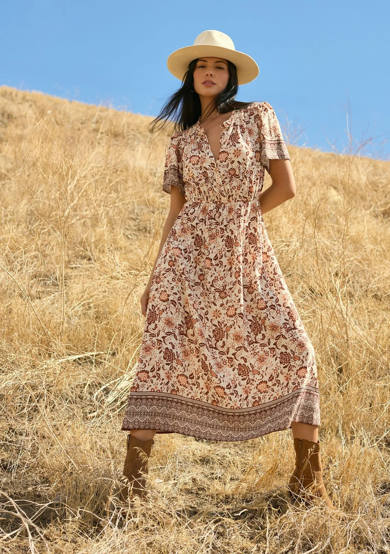 Stella Midi Dress sold by lovestitch product image thumbnail 3
