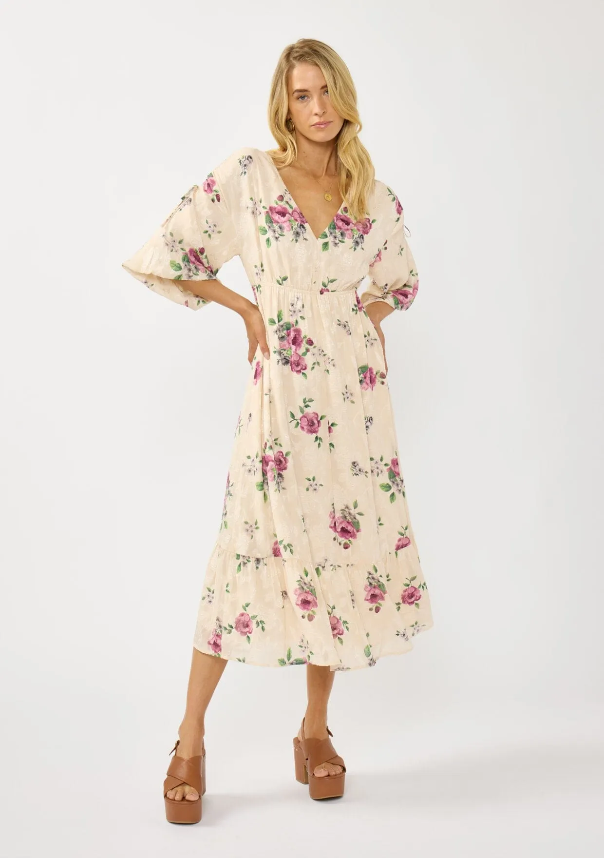 Secret Vows Midi Dress sold by lovestitch