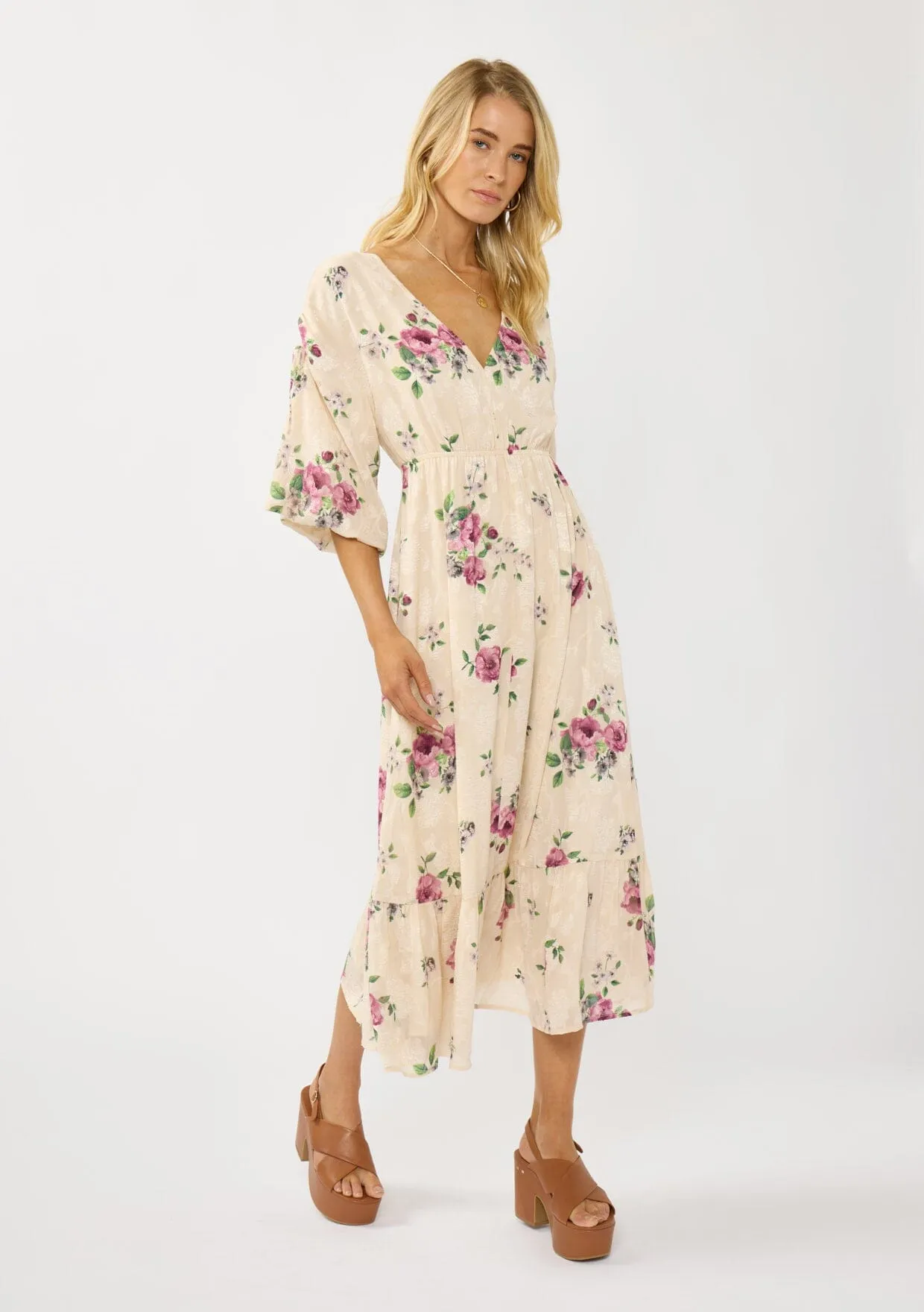 Secret Vows Midi Dress sold by lovestitch product image thumbnail 3