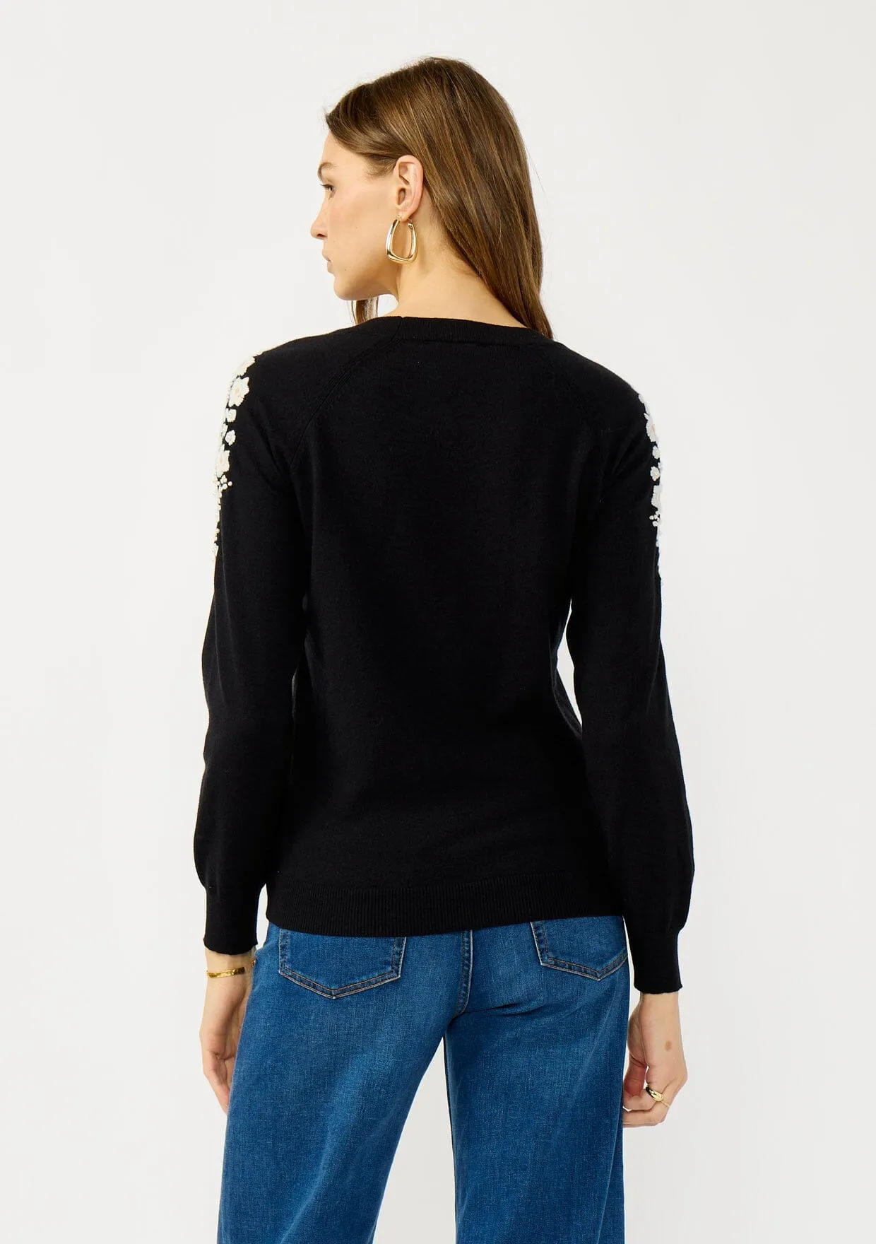 Arlo Embroidered Sweater sold by lovestitch product image thumbnail 5