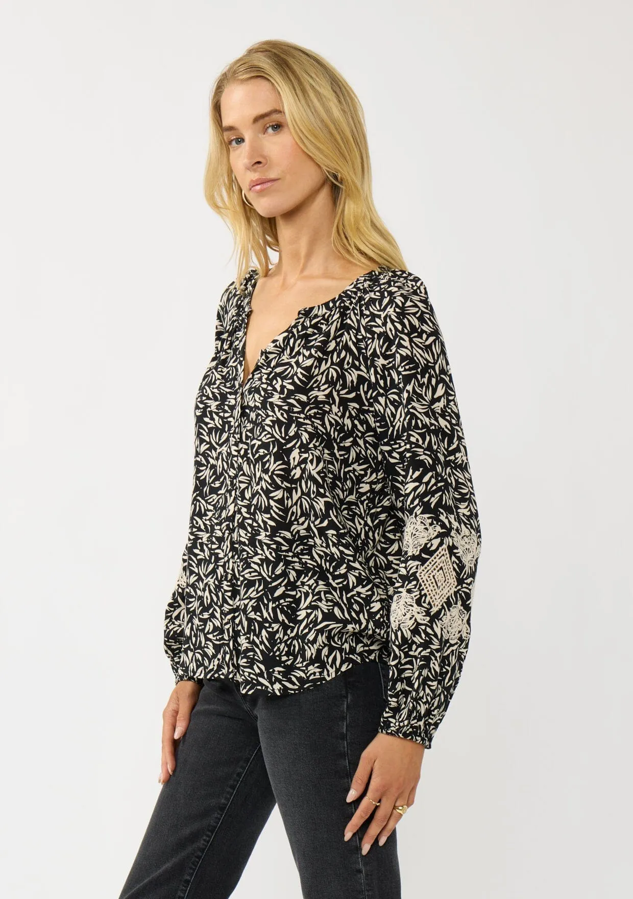 Evening Muse Blouse sold by lovestitch product image thumbnail 4