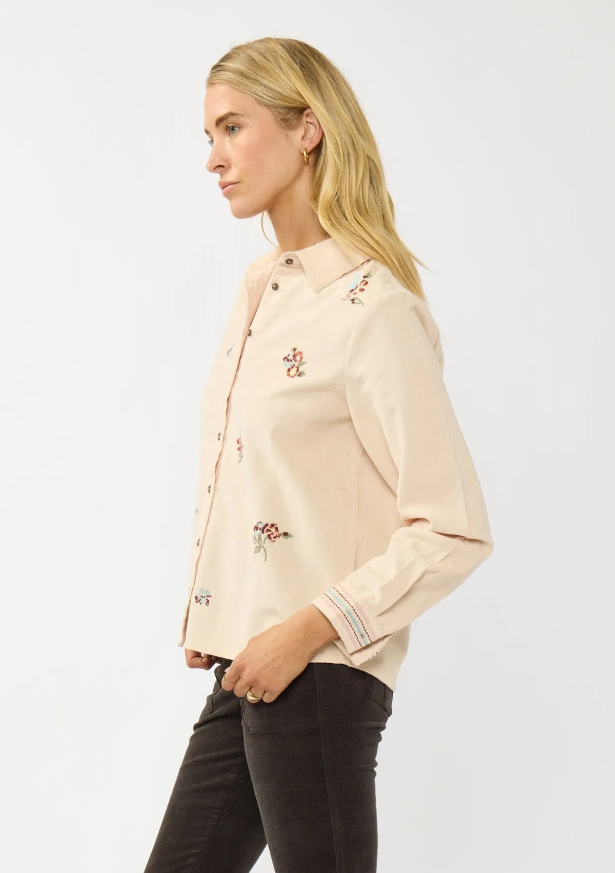 Rider Rose Corduroy Shirt sold by lovestitch product image thumbnail 2