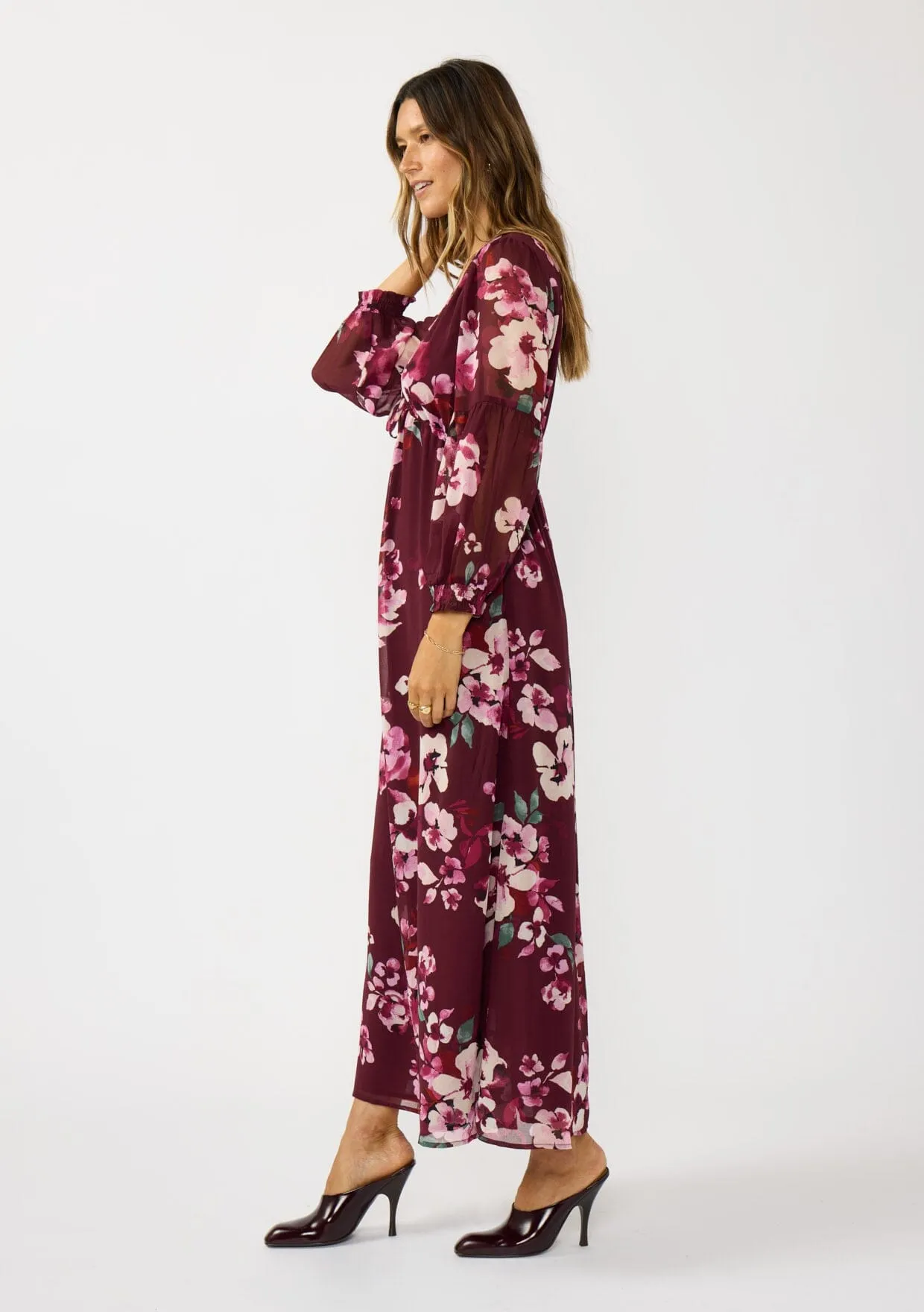 Ruby Blossom Maxi Dress sold by lovestitch product image thumbnail 3