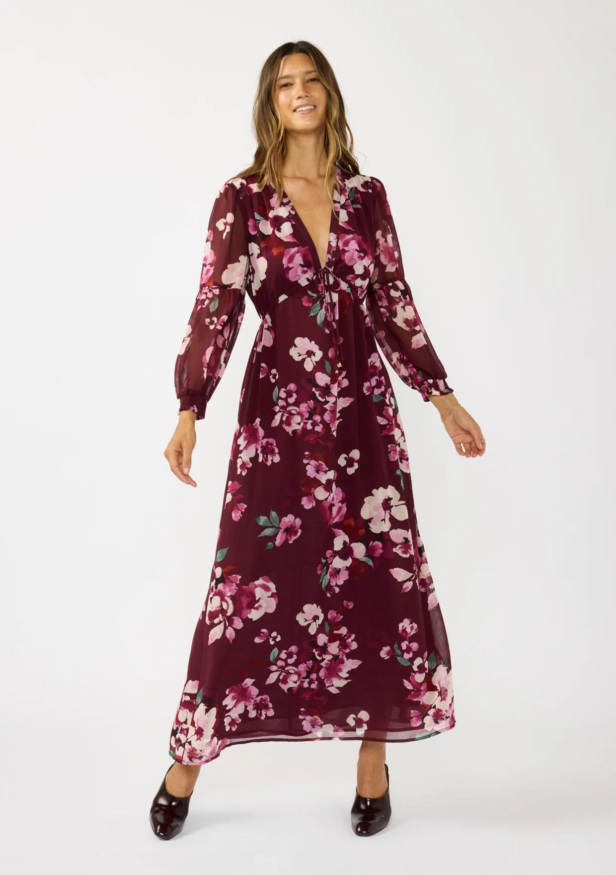 Ruby Blossom Maxi Dress sold by lovestitch
