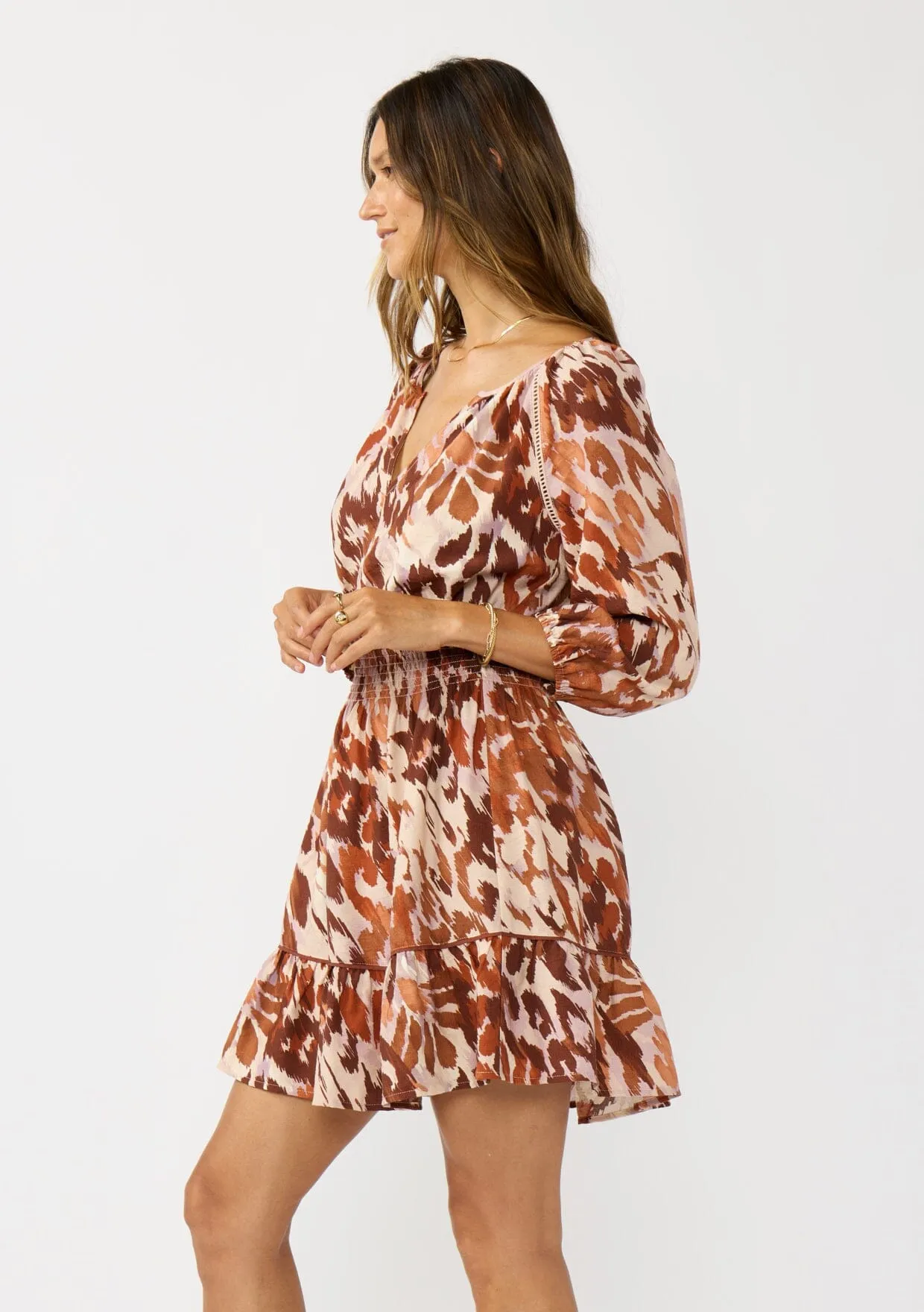 Clay Stroke Mini Dress sold by lovestitch product image thumbnail 3