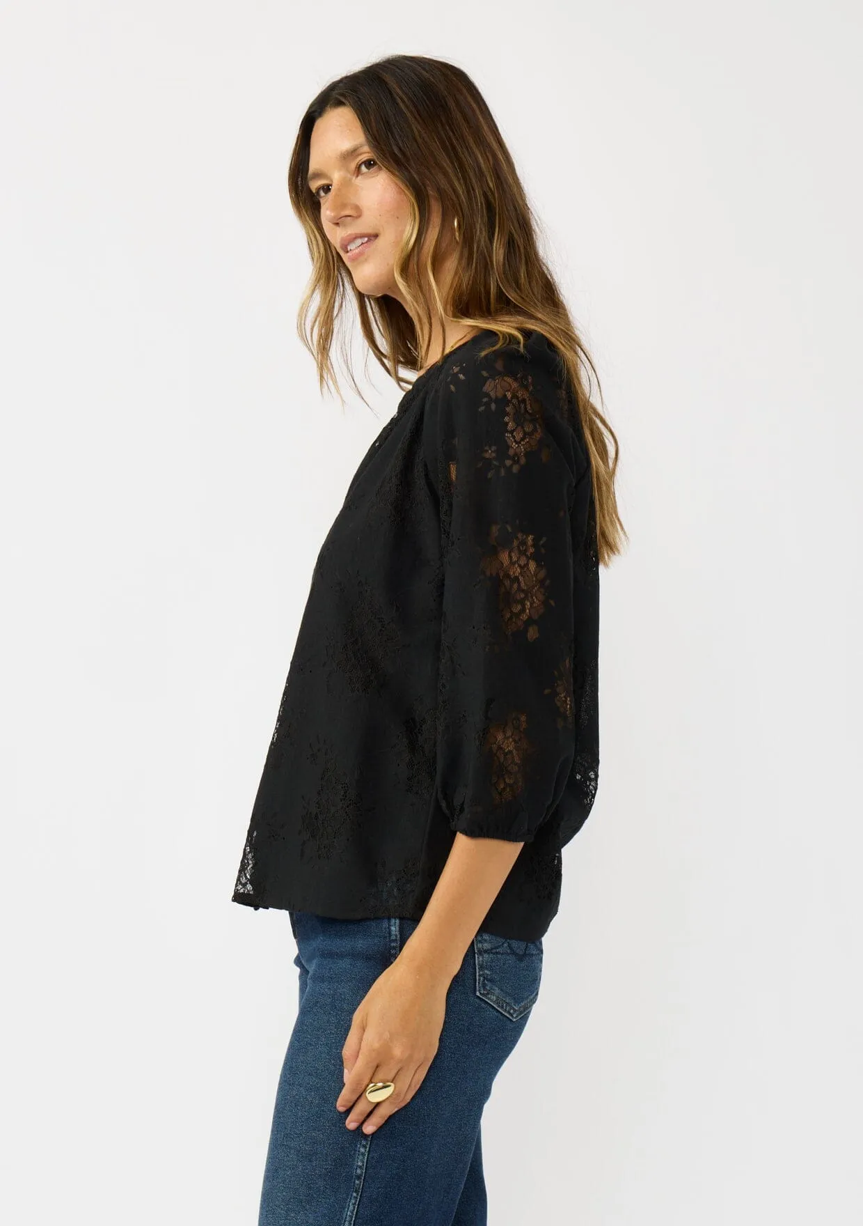 Ravenna Lace Blouse sold by lovestitch product image thumbnail 2