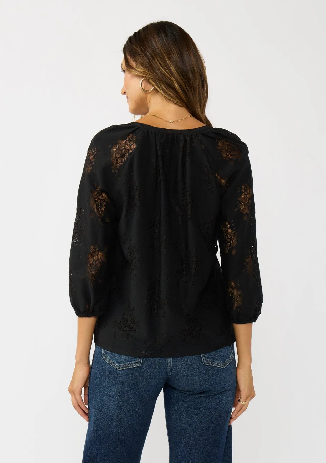 Ravenna Lace Blouse sold by lovestitch product image thumbnail 3