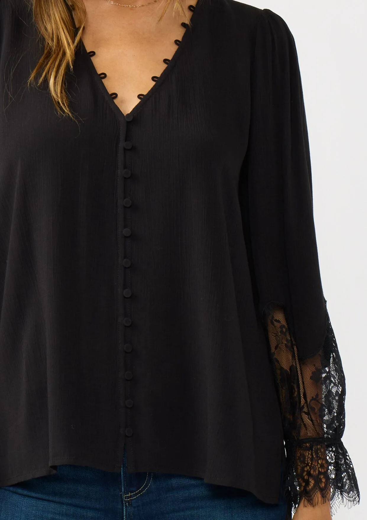 Leonora Lace Blouse sold by lovestitch product image thumbnail 5
