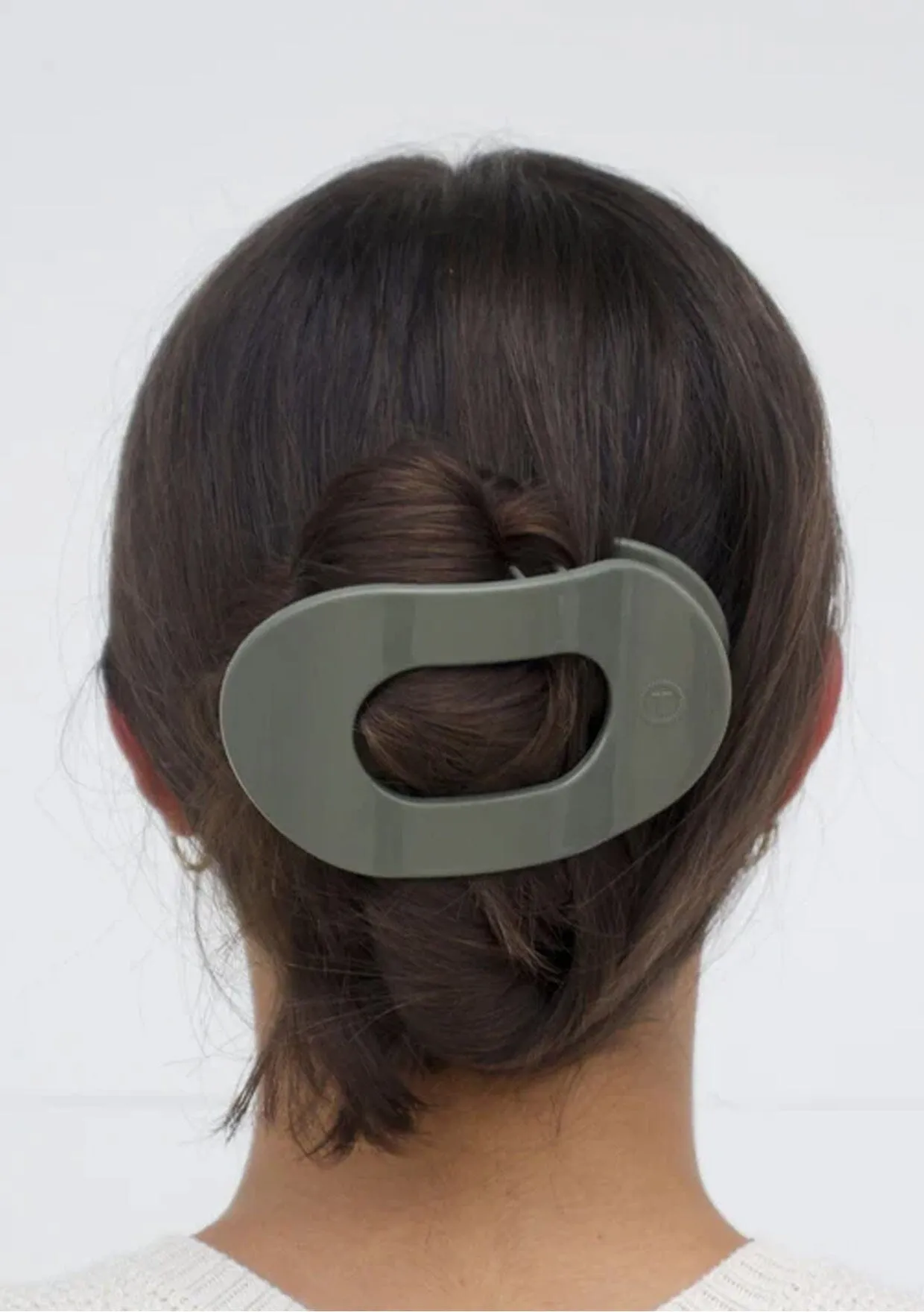 TELETIES - Medium Flat Round Hair Clip sold by lovestitch product image thumbnail 3