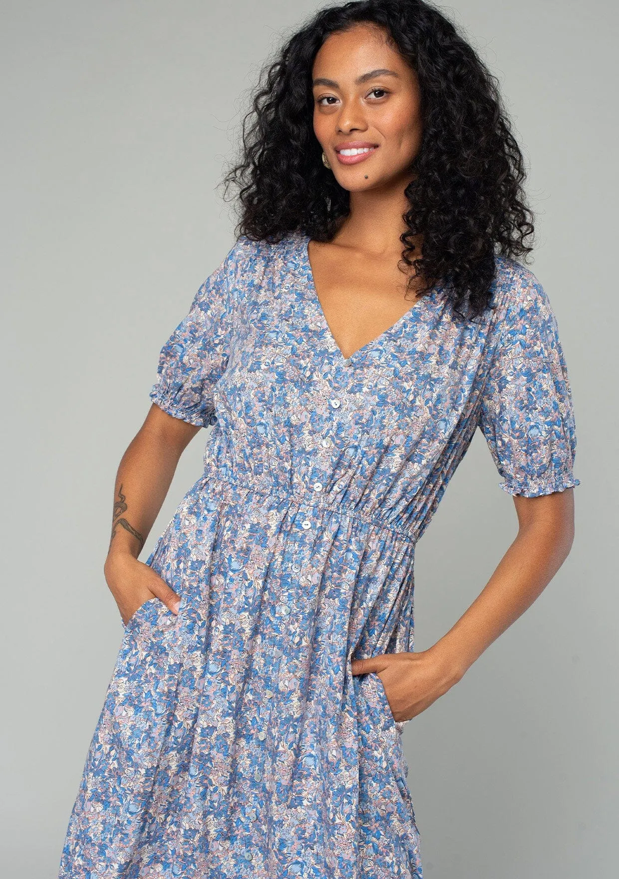 Francesca Midi Dress sold by lovestitch product image thumbnail 5