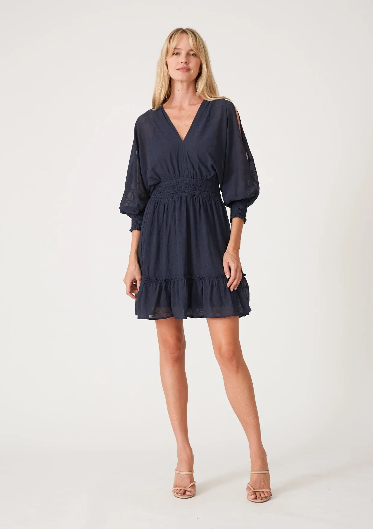 Becca Split Sleeve Mini Dress sold by lovestitch product image thumbnail 4