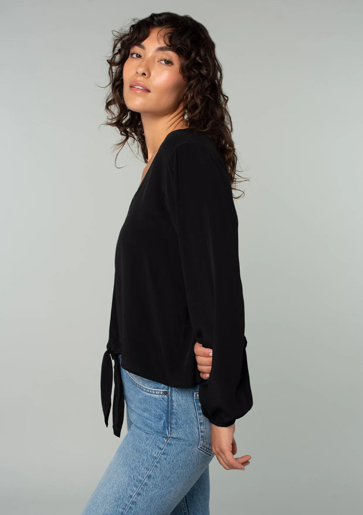 Camille Tie Front Top sold by lovestitch product image thumbnail 3