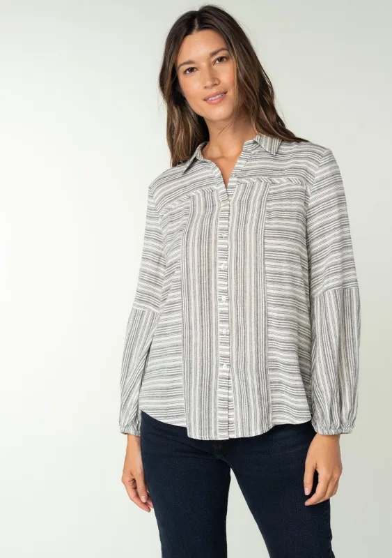 Micki Striped Top sold by lovestitch
