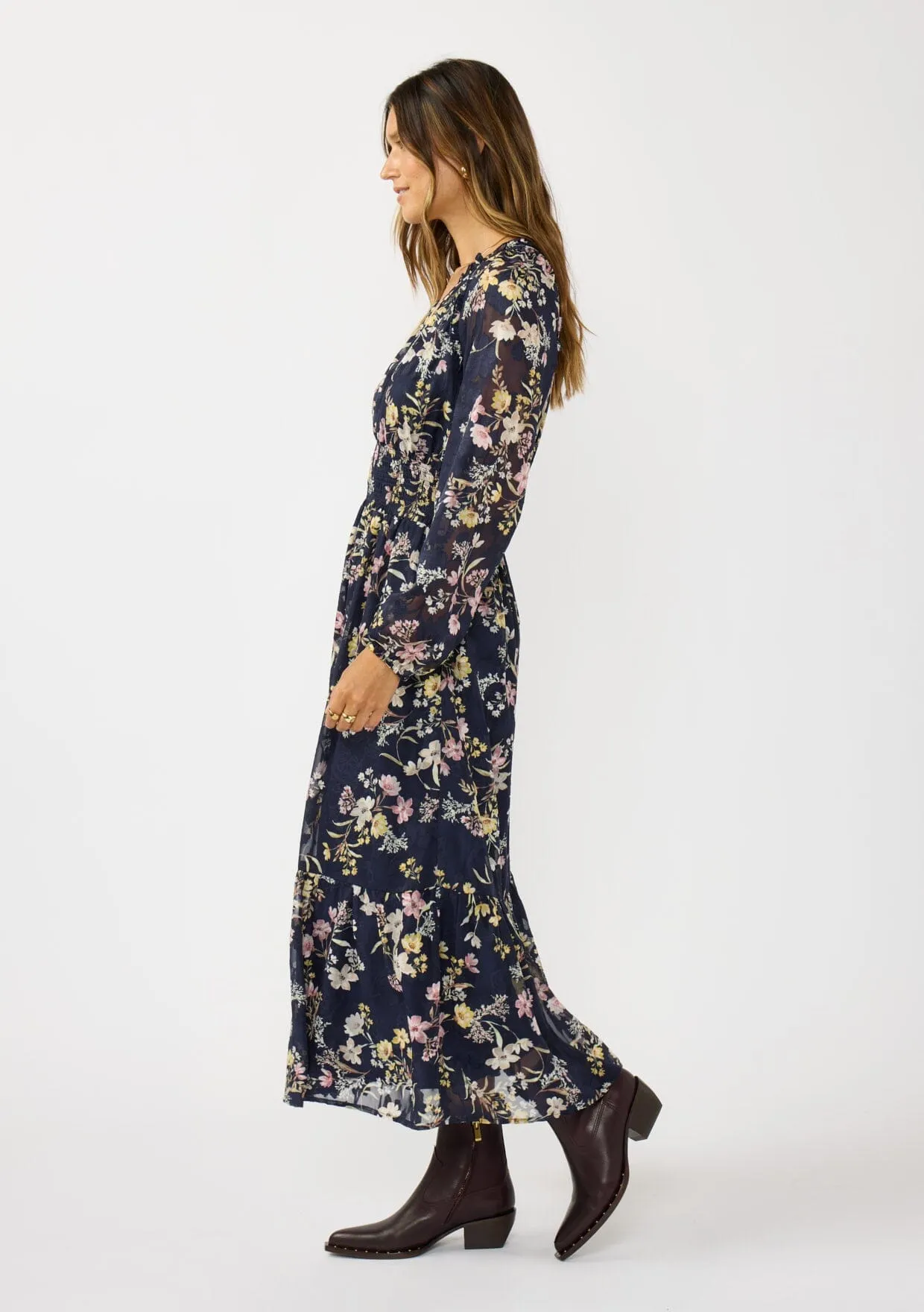 Dusk Serenade Maxi Dress sold by lovestitch product image thumbnail 4