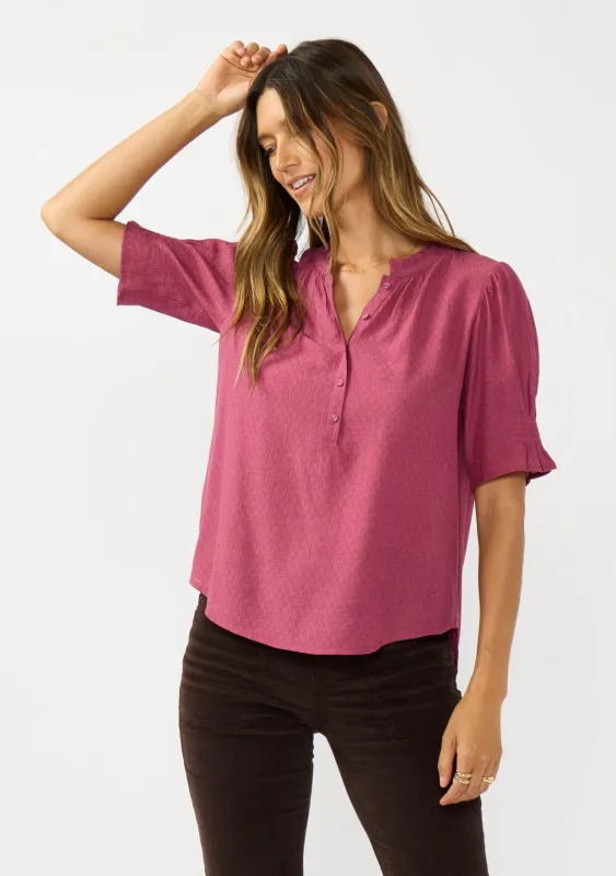 Juna Puff Sleeve Top sold by lovestitch