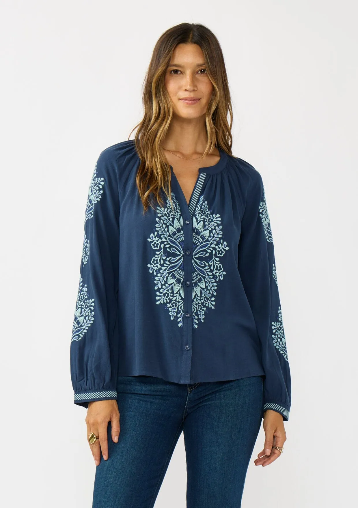 Evera Embroidered Blouse sold by lovestitch