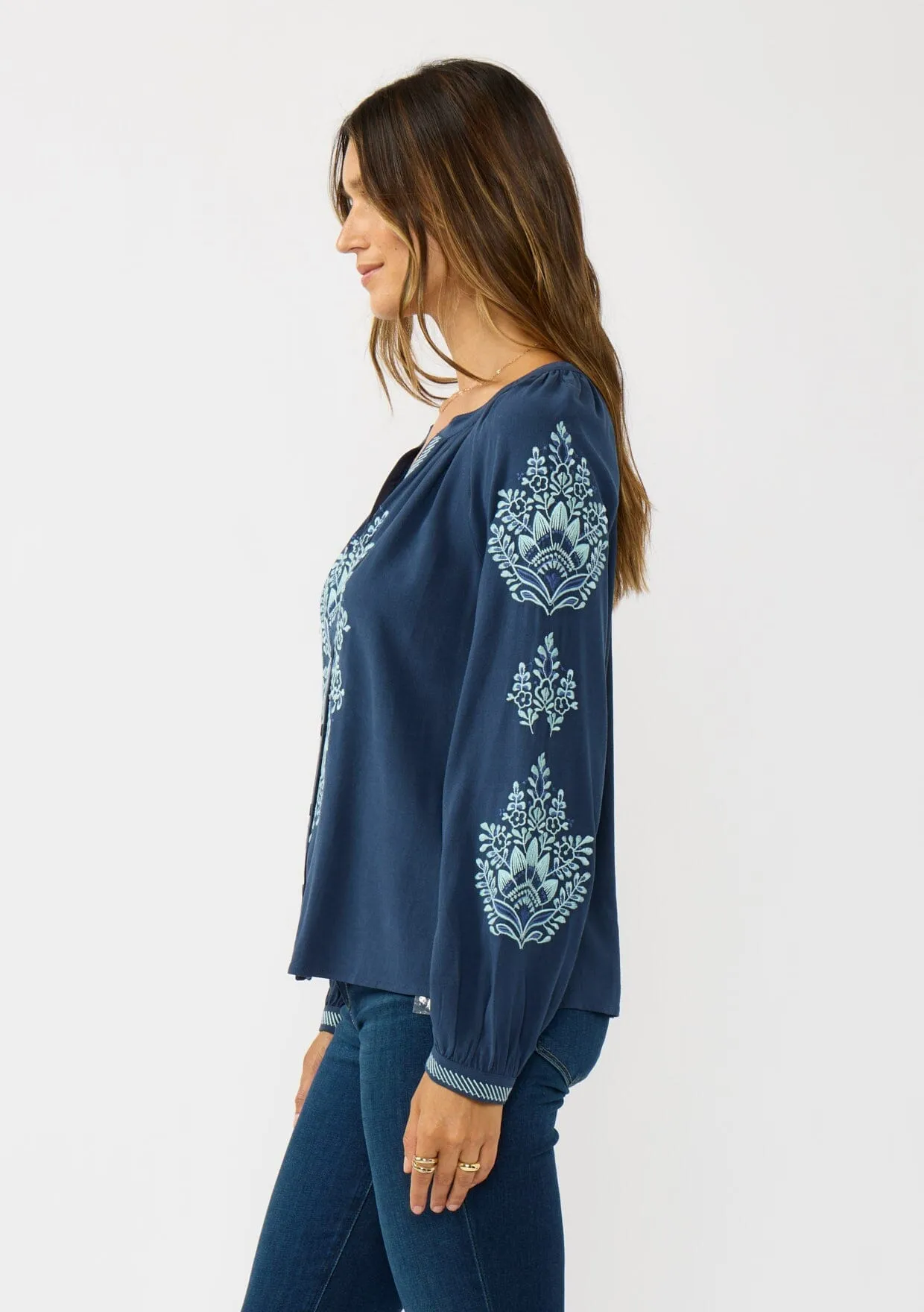 Evera Embroidered Blouse sold by lovestitch product image thumbnail 3