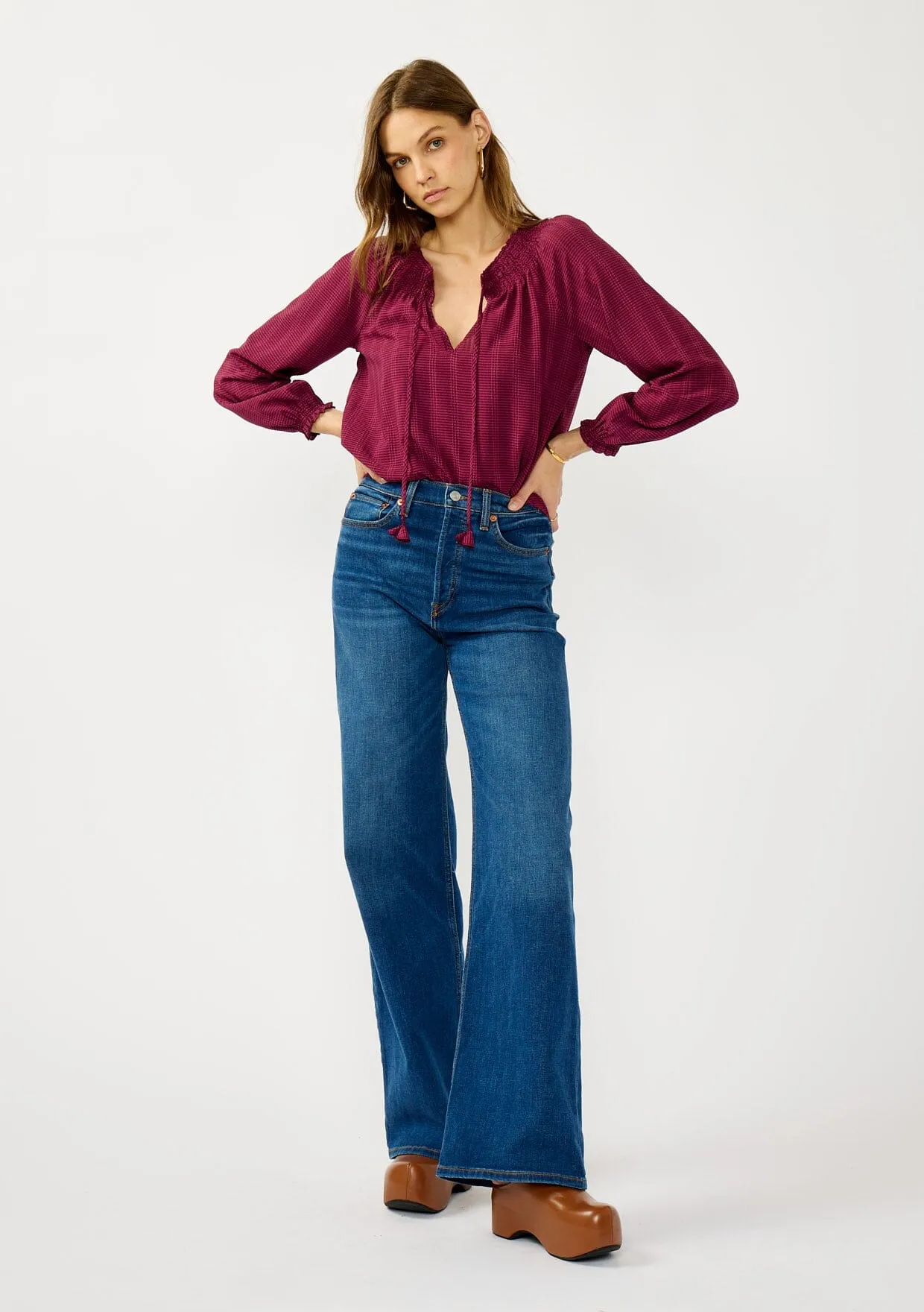 Eloise Poet Blouse sold by lovestitch product image thumbnail 5