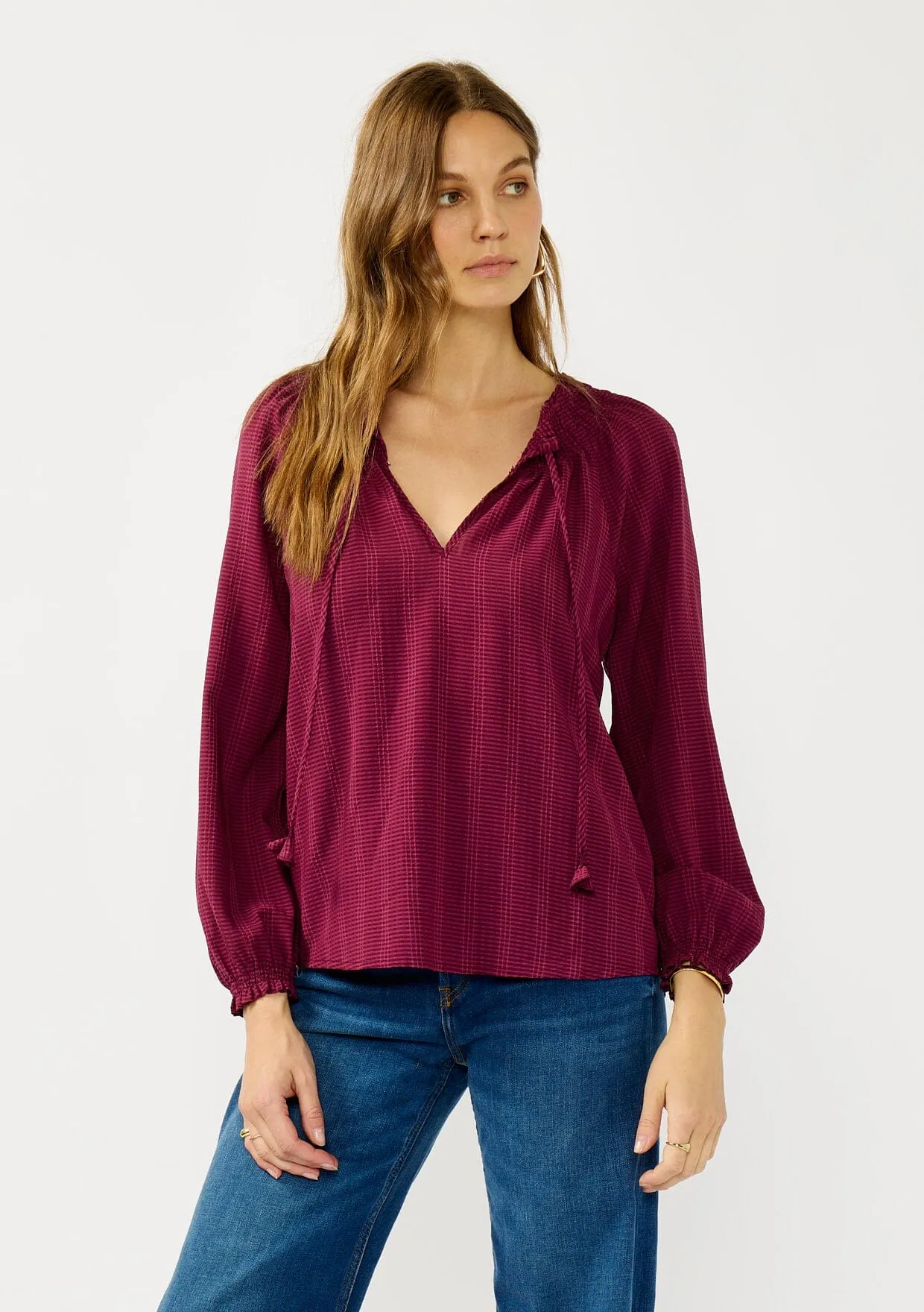 Eloise Poet Blouse sold by lovestitch