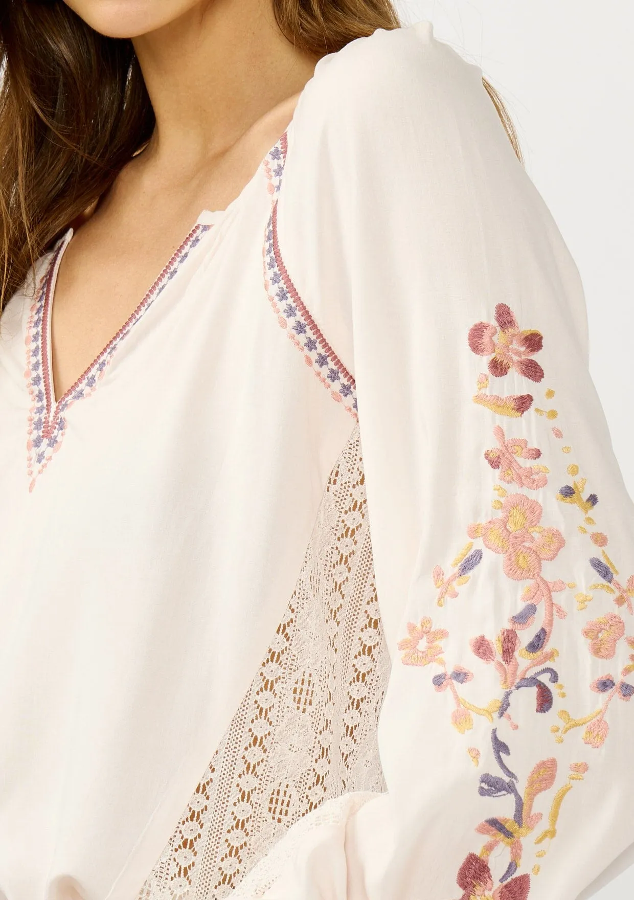 Daphne Embroidered Blouse sold by lovestitch product image thumbnail 4