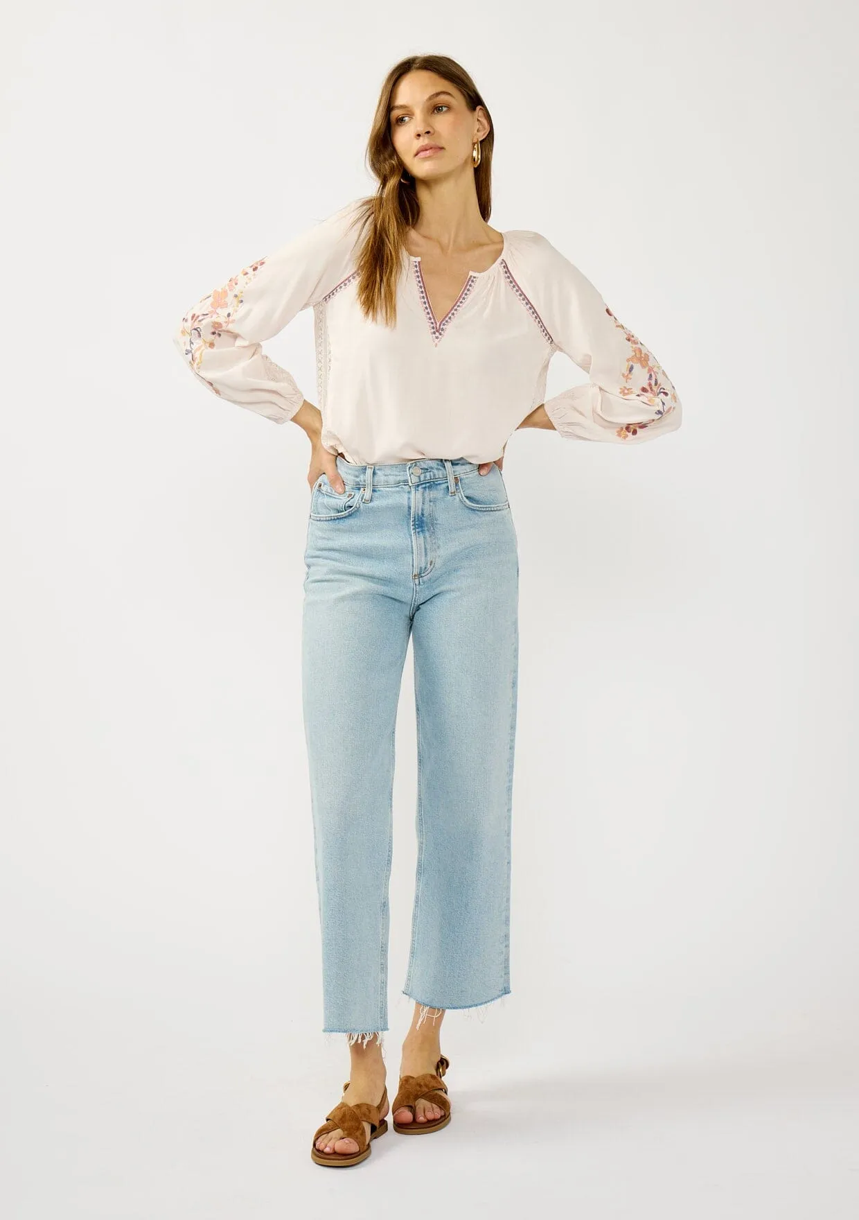 Daphne Embroidered Blouse sold by lovestitch product image thumbnail 2