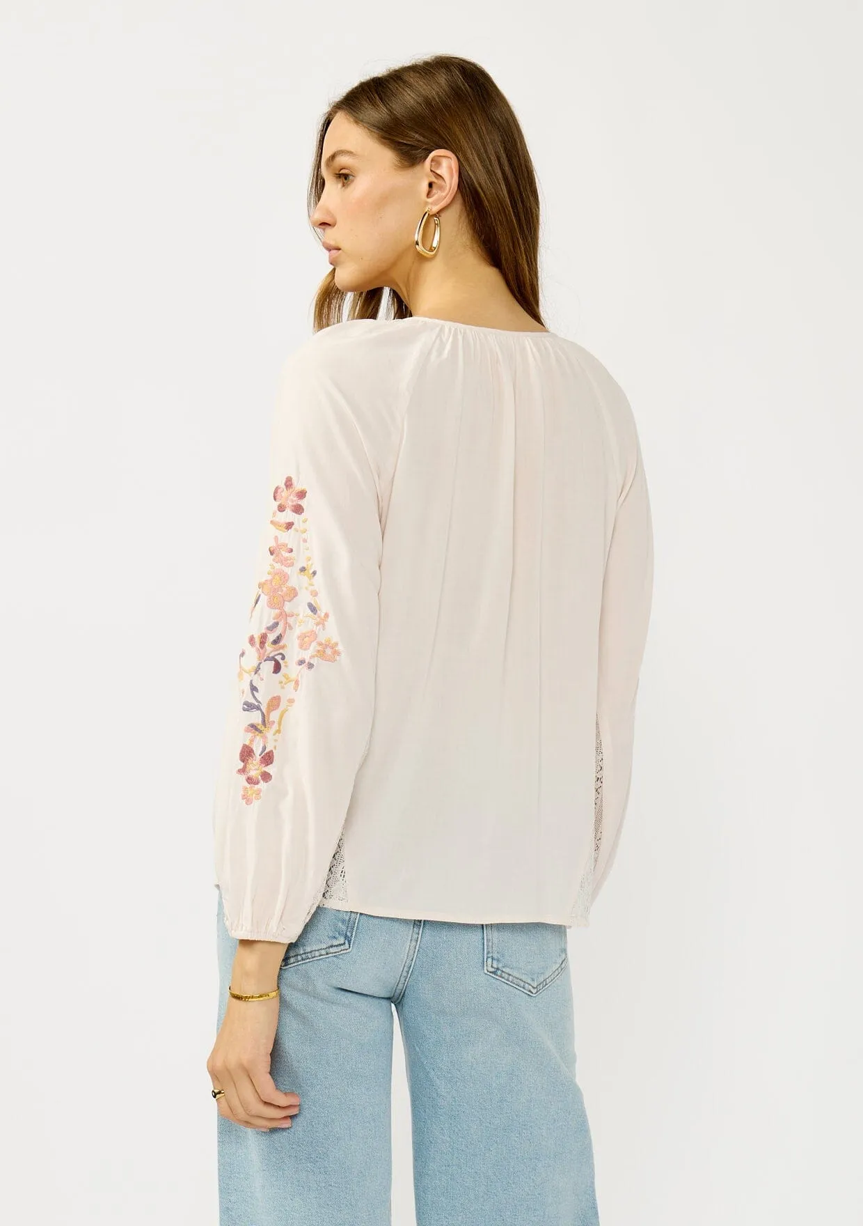 Daphne Embroidered Blouse sold by lovestitch product image thumbnail 3