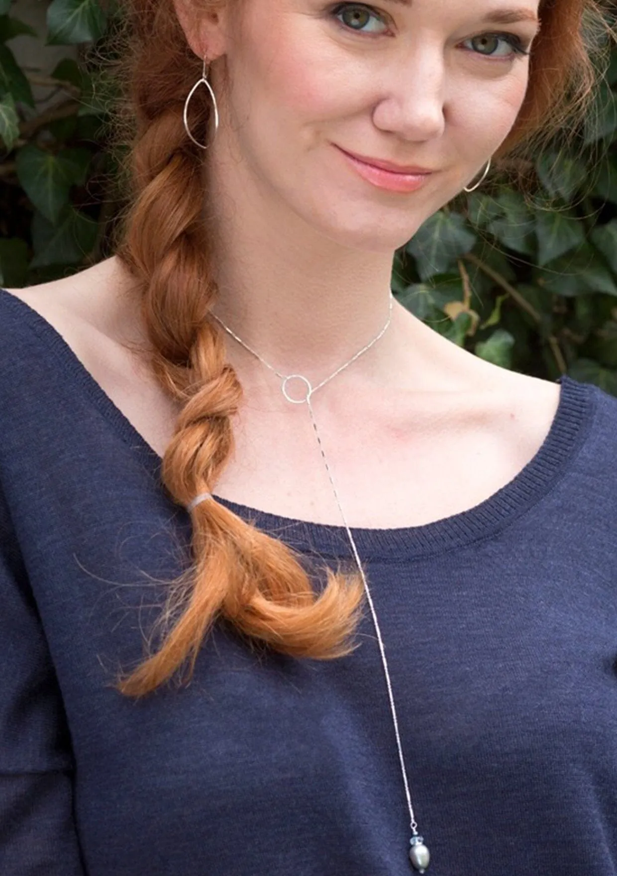 Freshie & Zero - Freshwater Pearl Lariat Necklace sold by lovestitch product image thumbnail 2