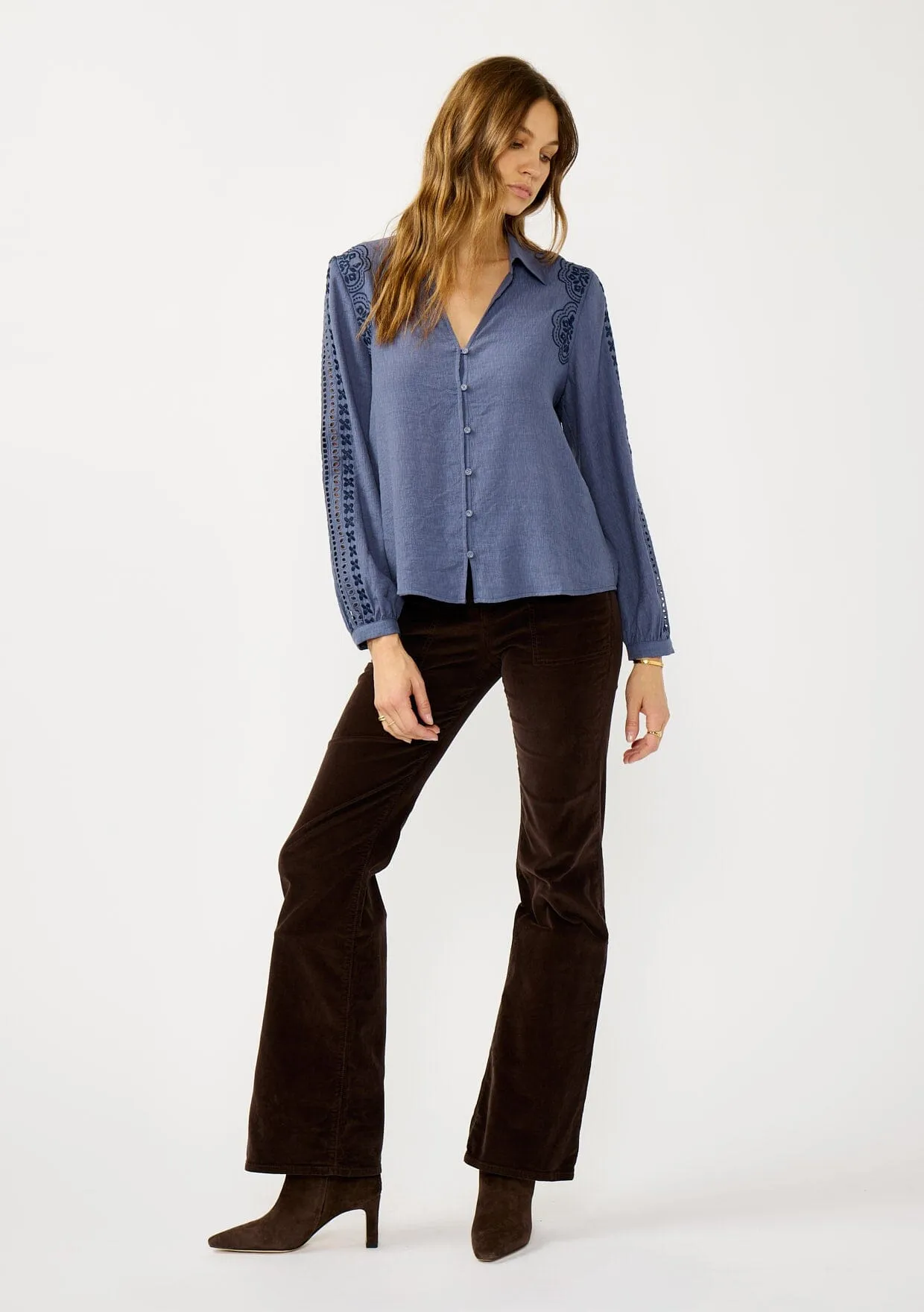 Belinda Embroidered Blouse sold by lovestitch product image thumbnail 5