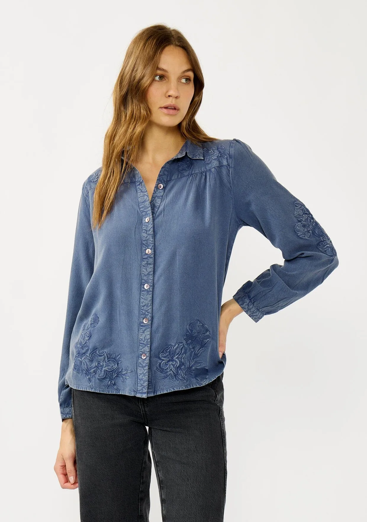 Lumira Embroidered Shirt sold by lovestitch product image thumbnail 3