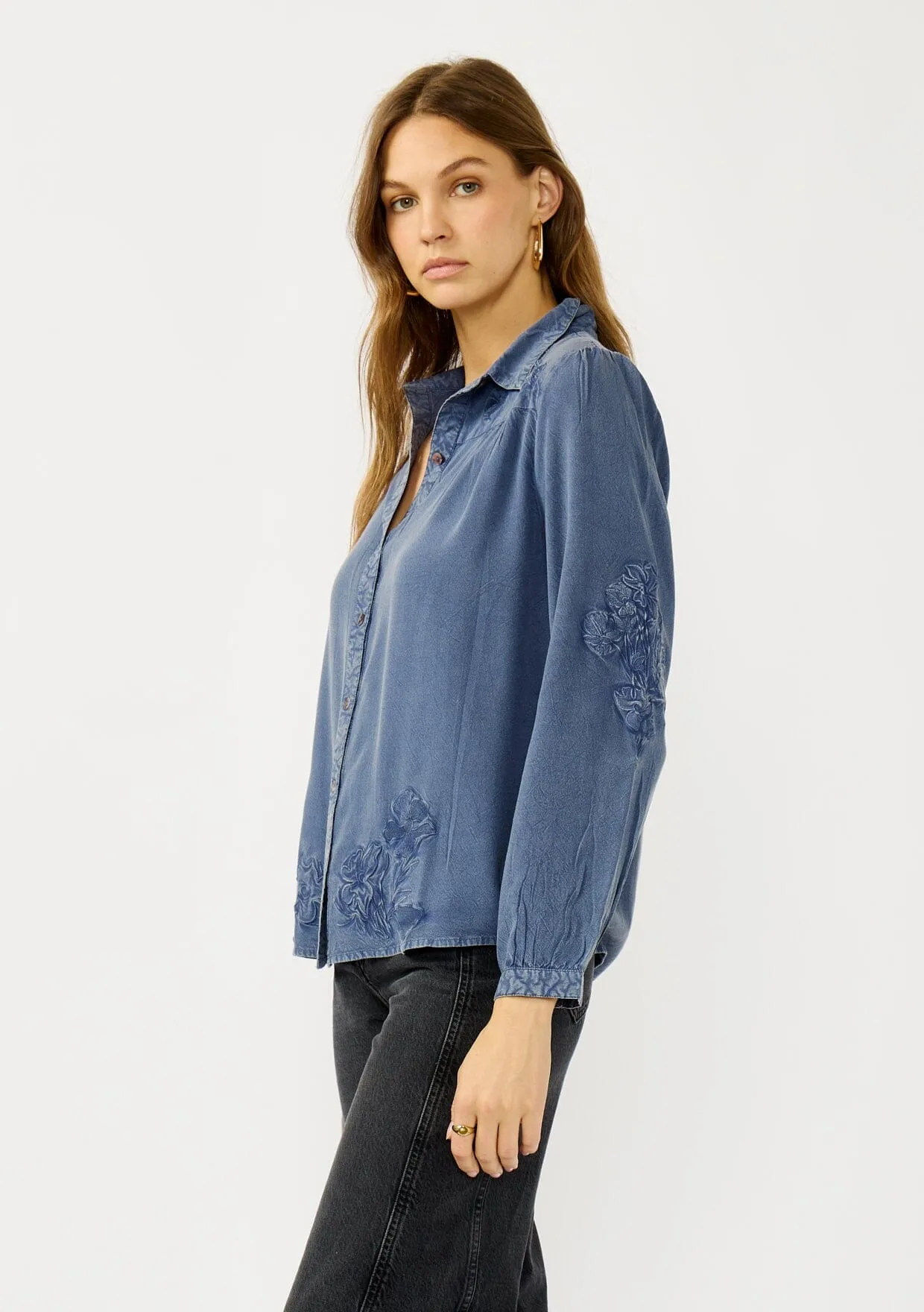 Lumira Embroidered Shirt sold by lovestitch product image thumbnail 4