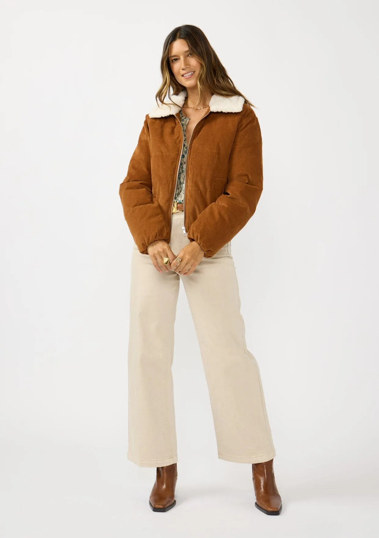Wrangler Corduroy Puffer Jacket sold by lovestitch product image thumbnail 4