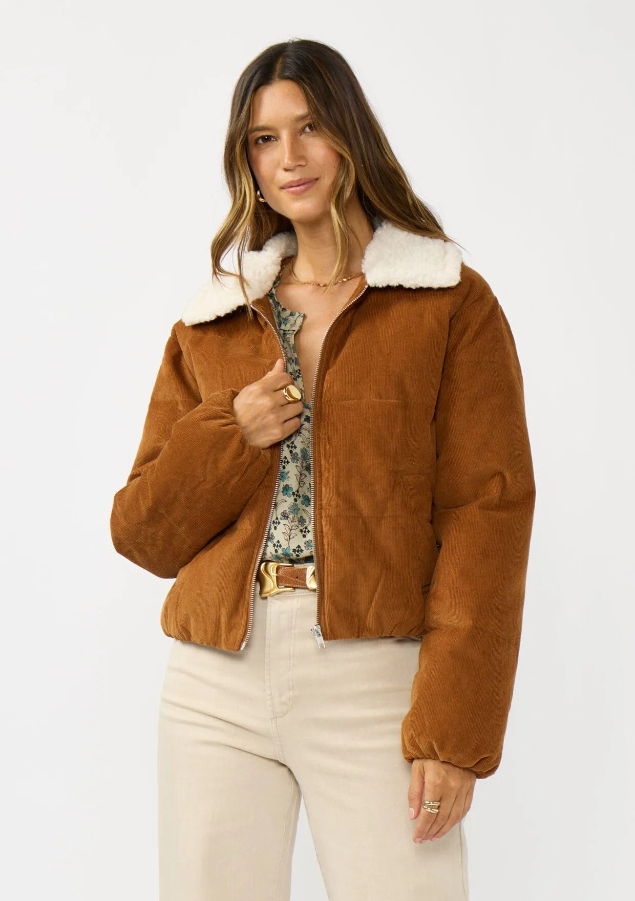 Wrangler Corduroy Puffer Jacket sold by lovestitch product image thumbnail 5