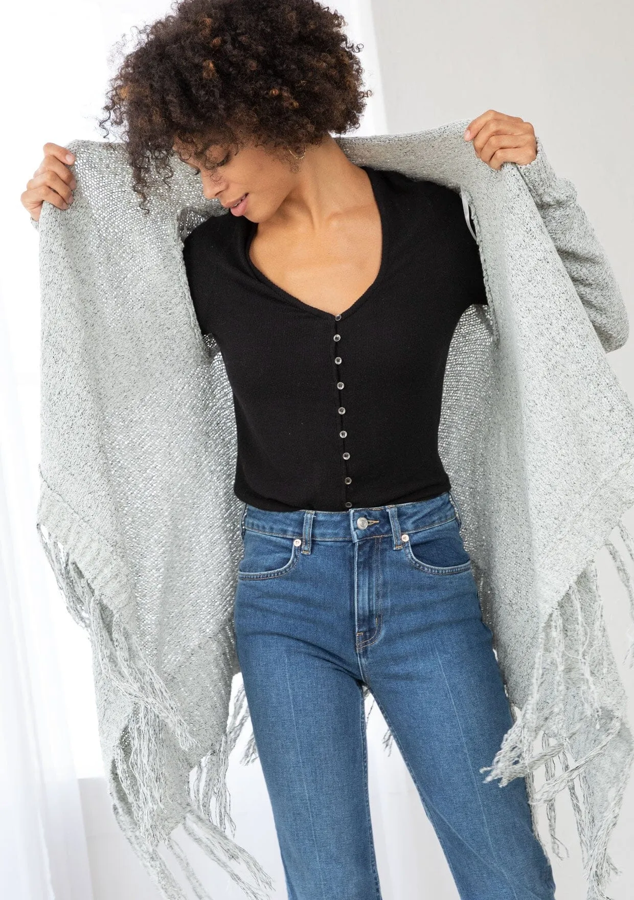 Alice Fringe Cardigan sold by lovestitch product image thumbnail 4
