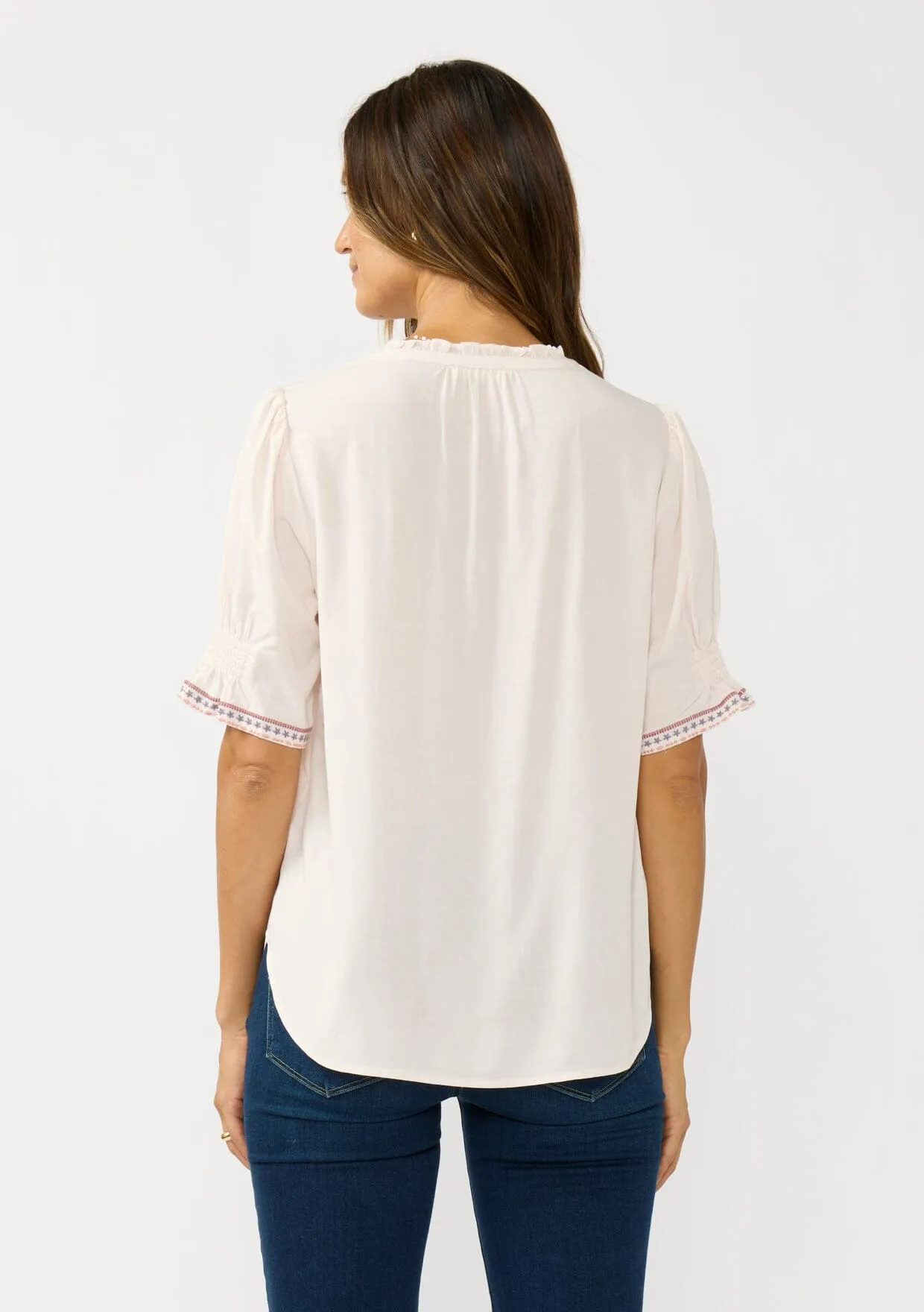 Corvina Puff Sleeve Top sold by lovestitch product image thumbnail 3