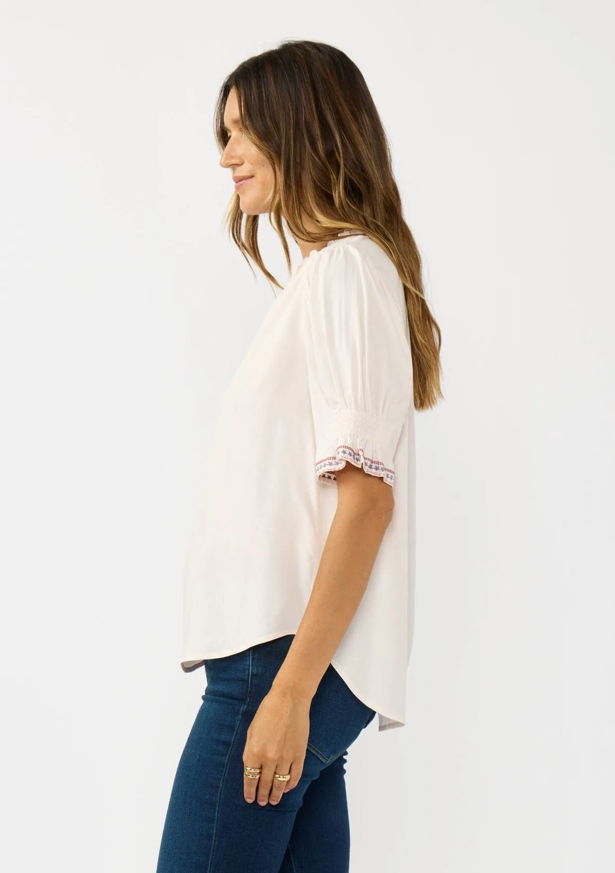Corvina Puff Sleeve Top sold by lovestitch product image thumbnail 2