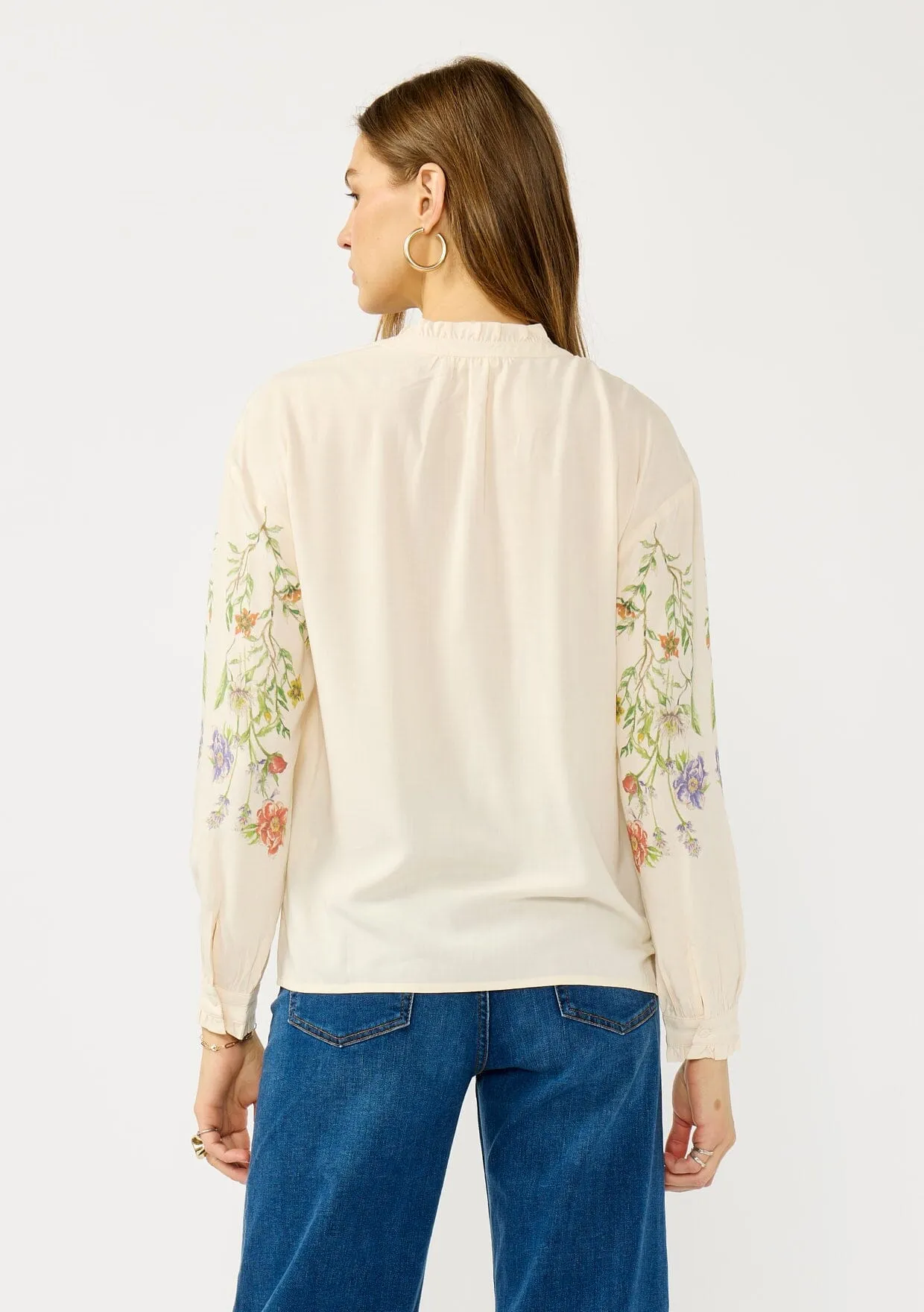 Livia Floral Blouse sold by lovestitch product image thumbnail 4