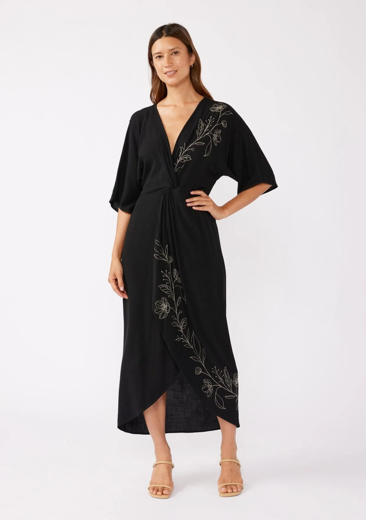 Maritime Knot Front Maxi Dress sold by lovestitch product image thumbnail 5
