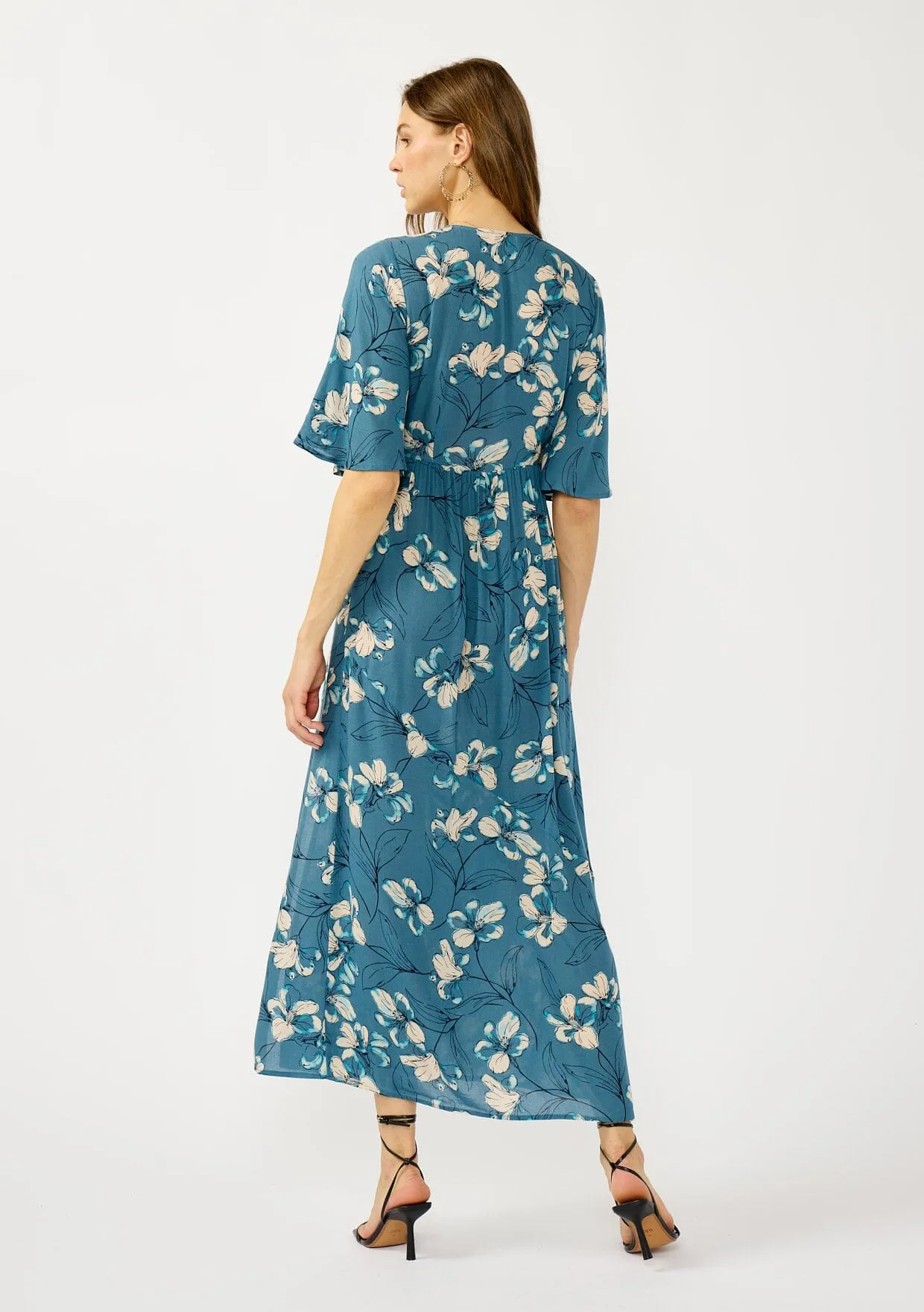 Trailing Blossom Maxi Dress sold by lovestitch product image thumbnail 3